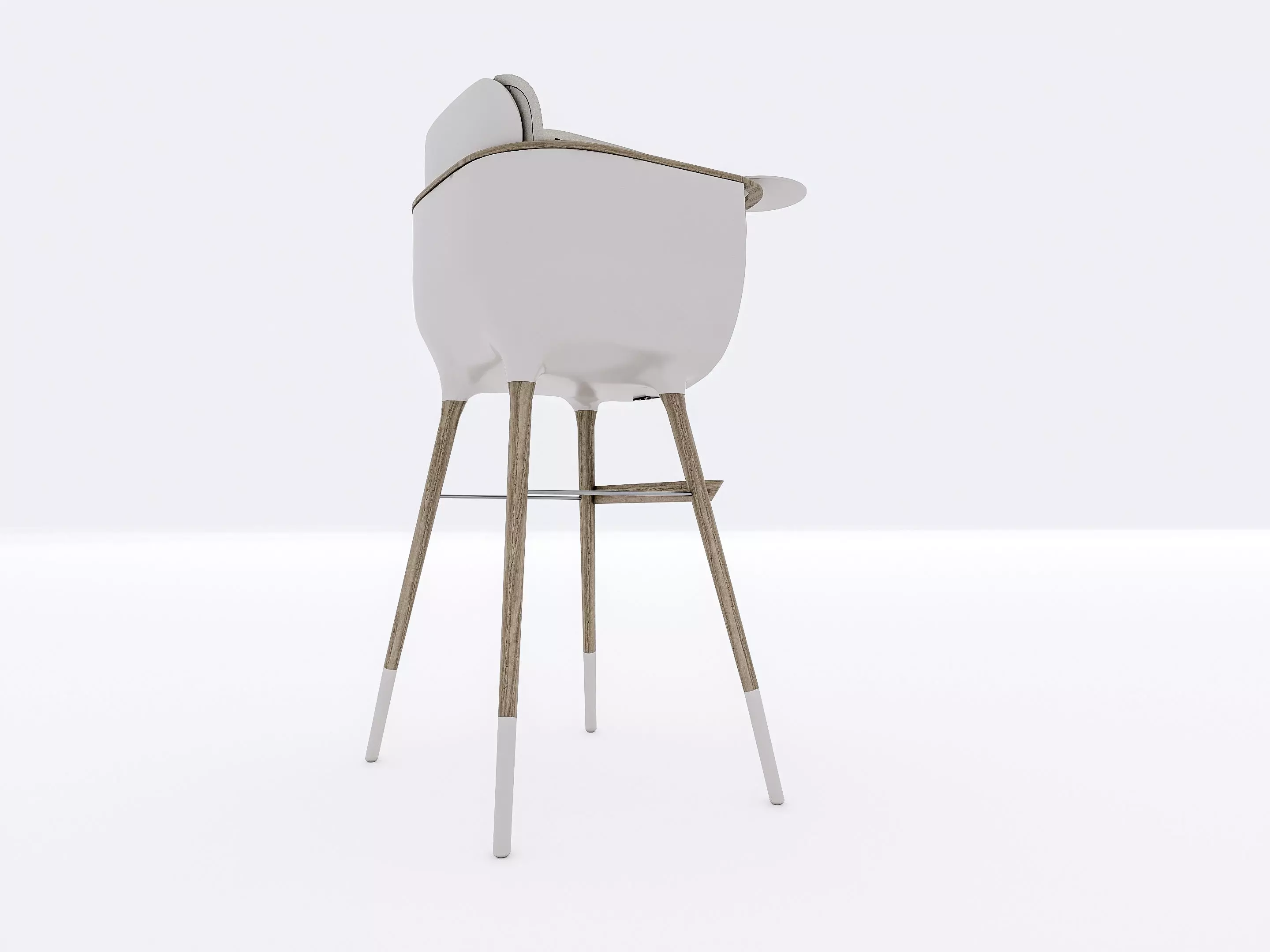 Baby chair 1 3D model_8