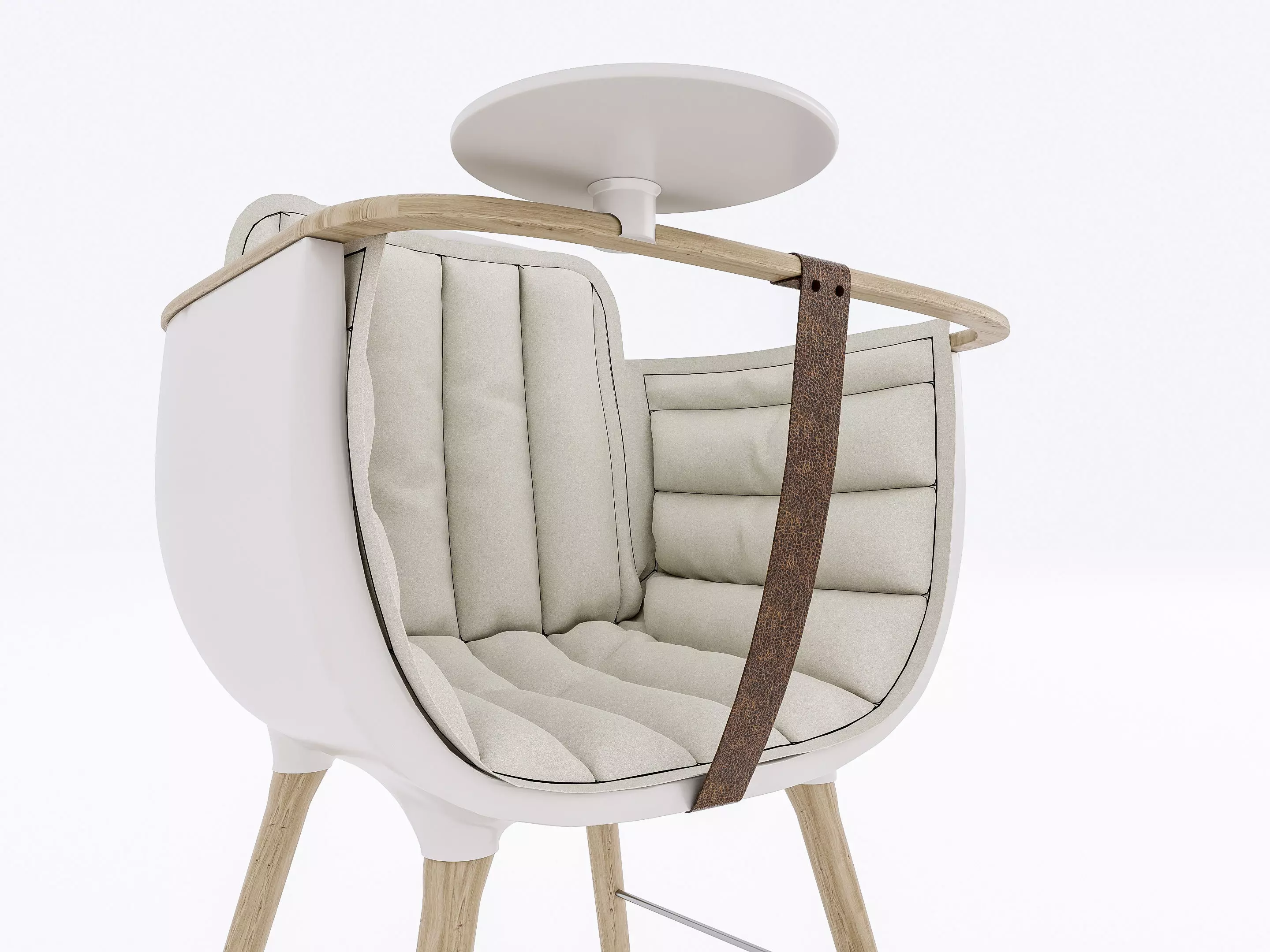 Baby chair 1 3D model_1