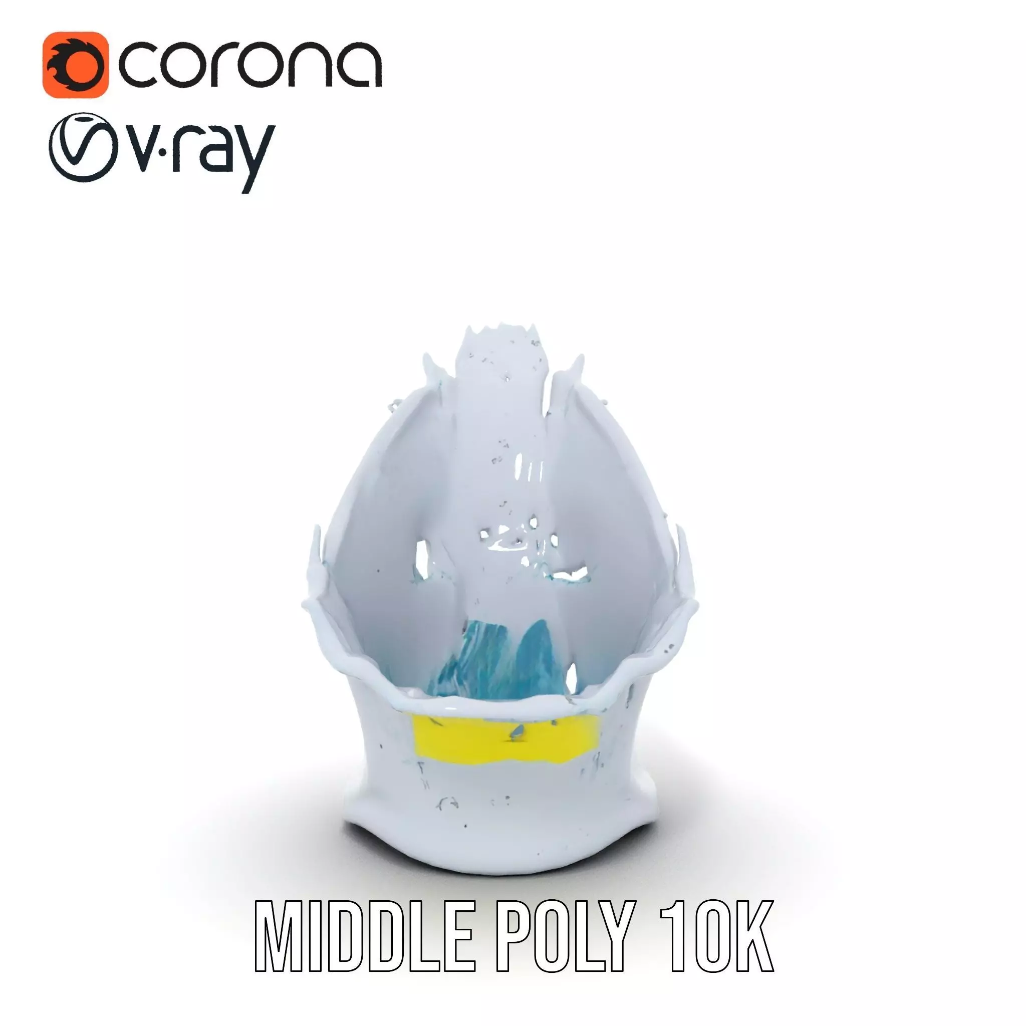 Dynamic Water Splash model pack Low-poly 3D model_16