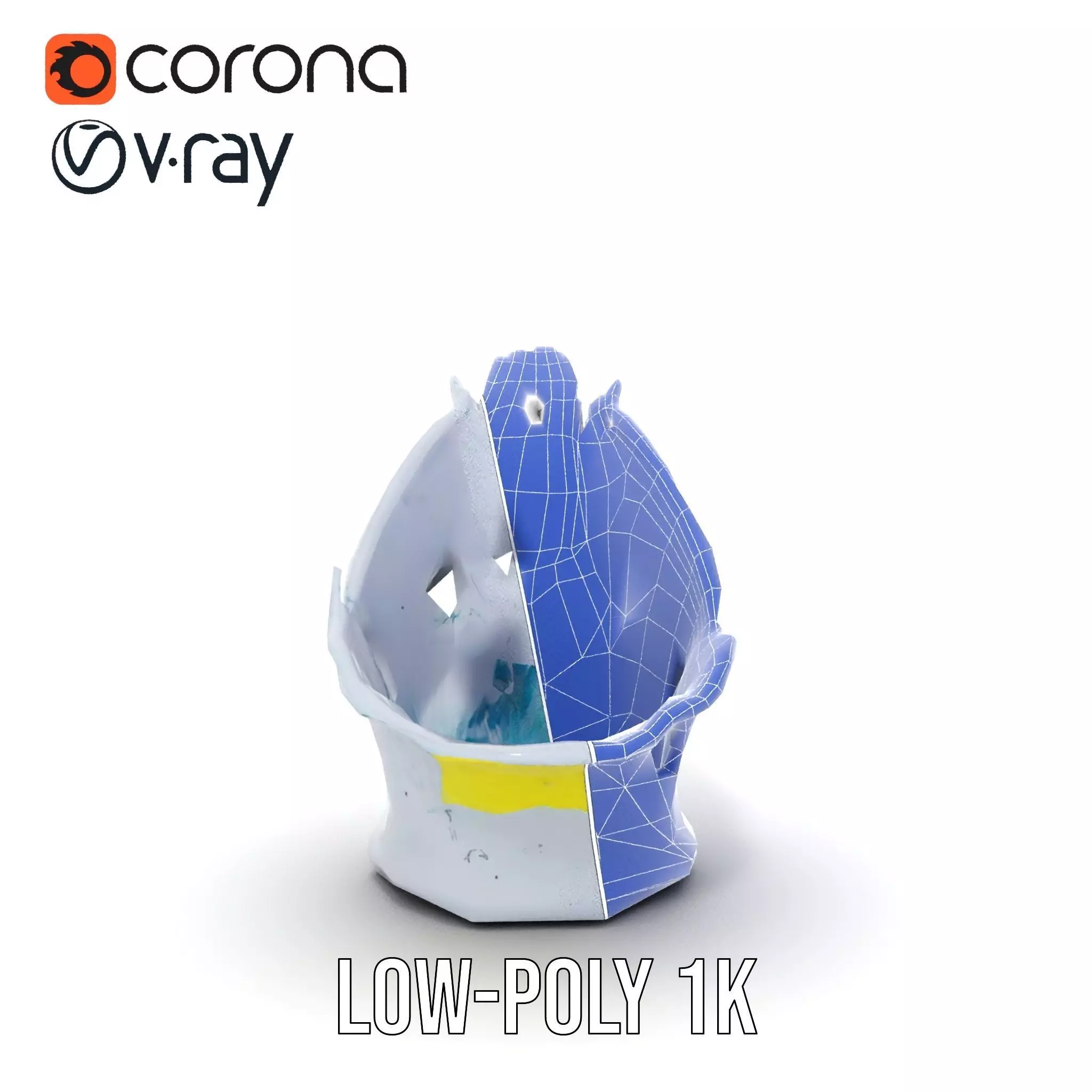 Dynamic Water Splash model pack Low-poly 3D model_31