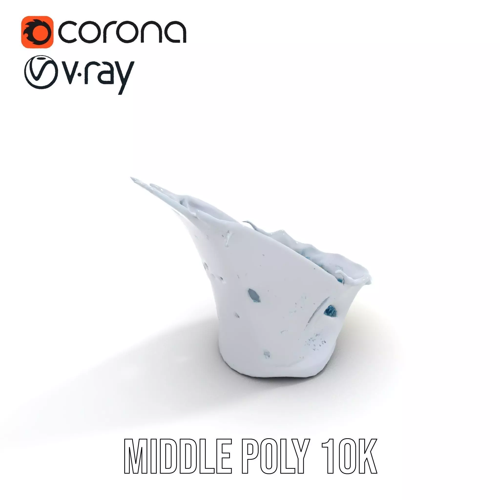 Dynamic Water Splash model pack Low-poly 3D model_7