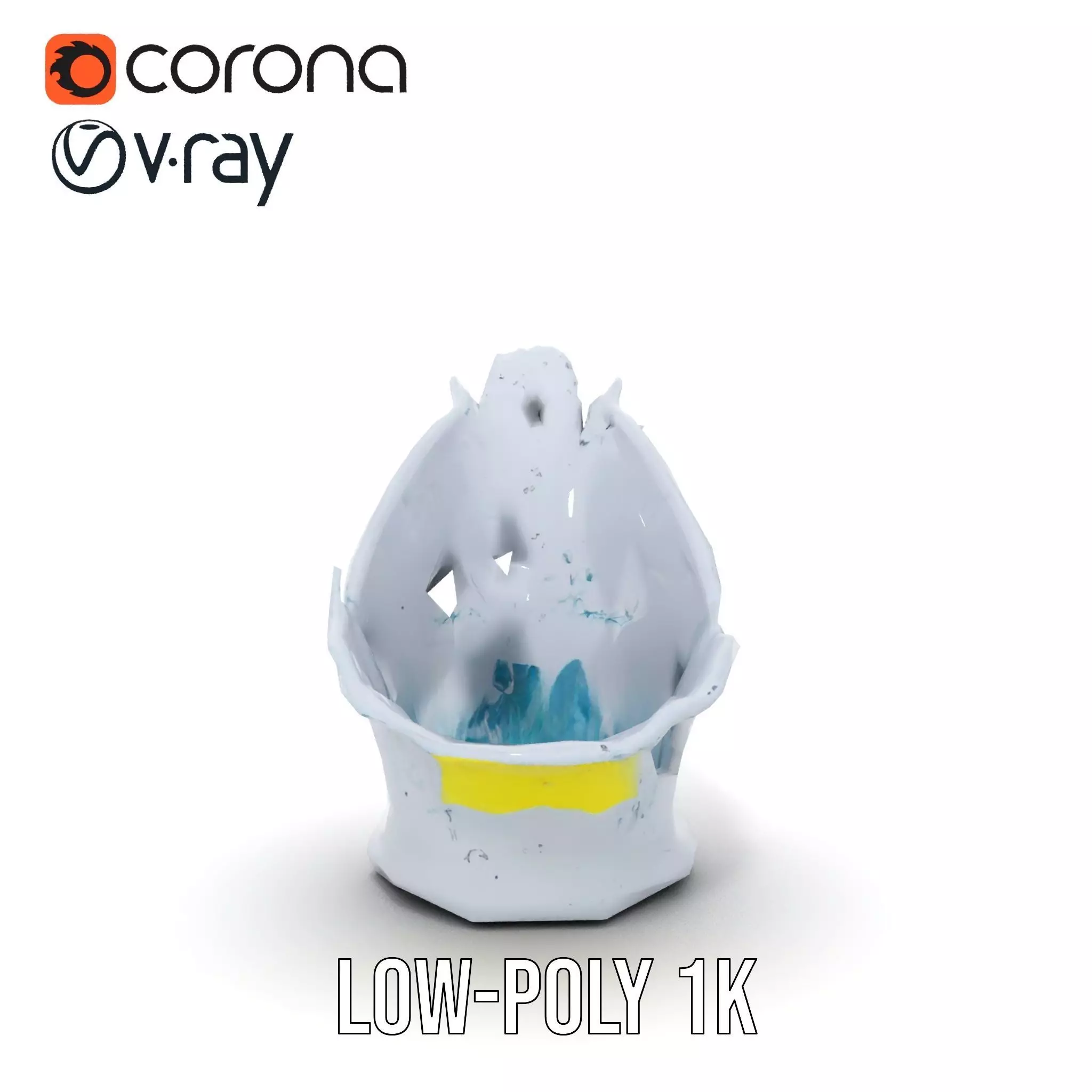 Dynamic Water Splash model pack Low-poly 3D model_25