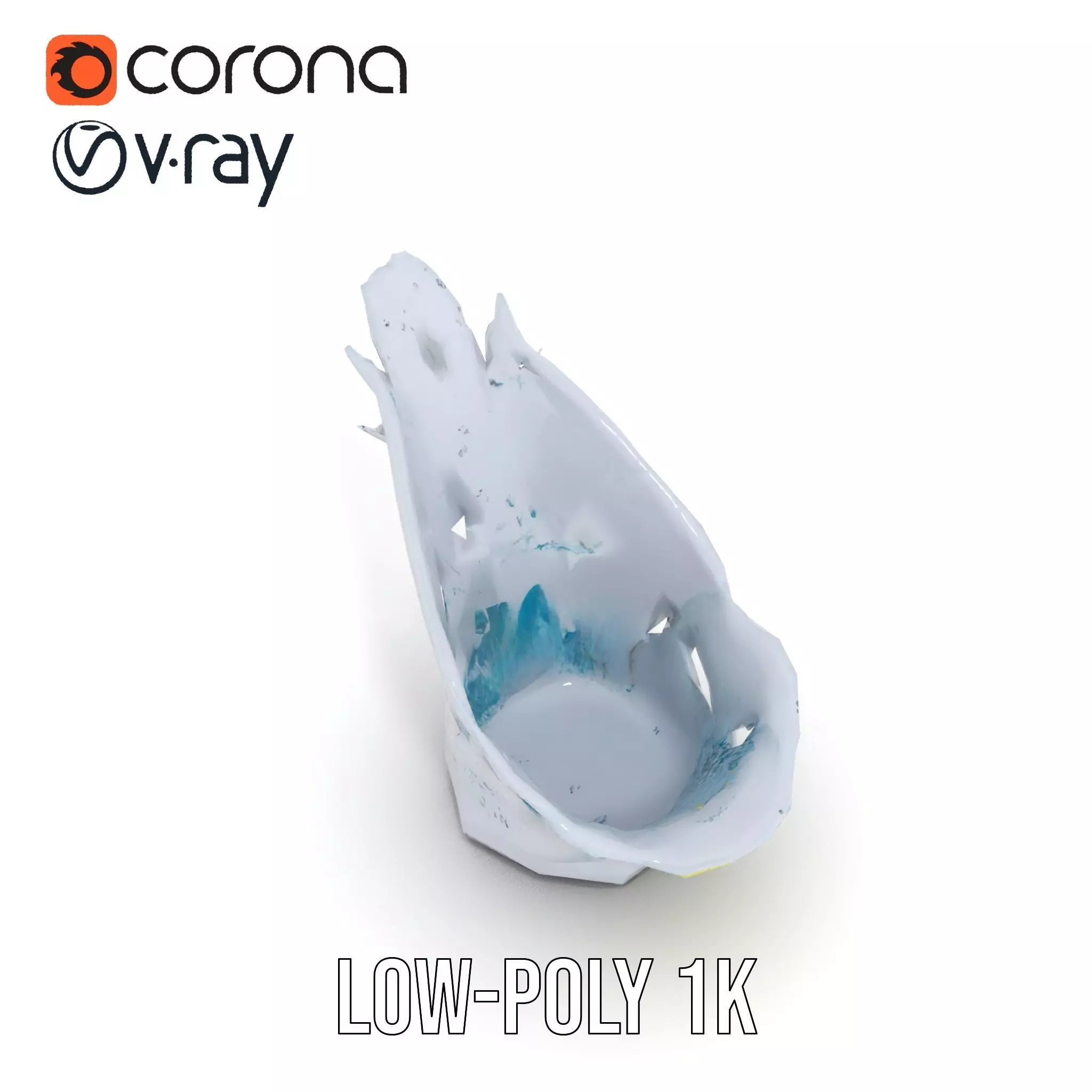 Dynamic Water Splash model pack Low-poly 3D model_14