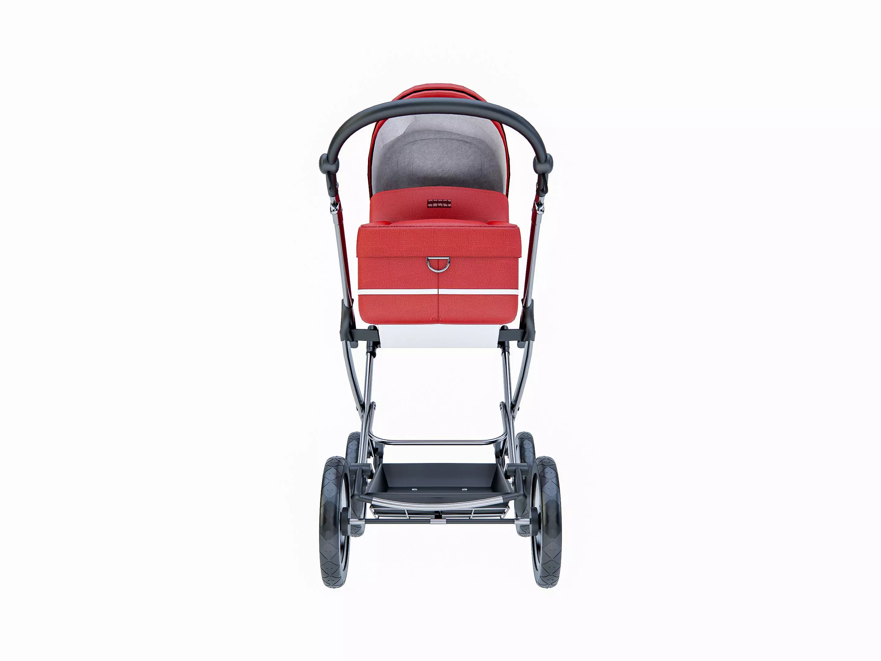 Baby stroller 4 3D model_16