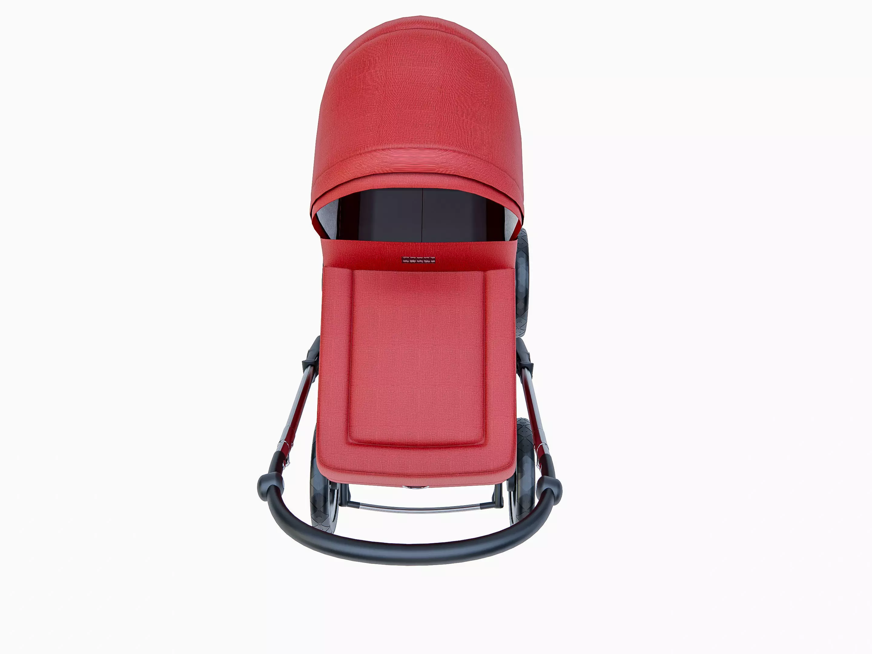 Baby stroller 4 3D model_4