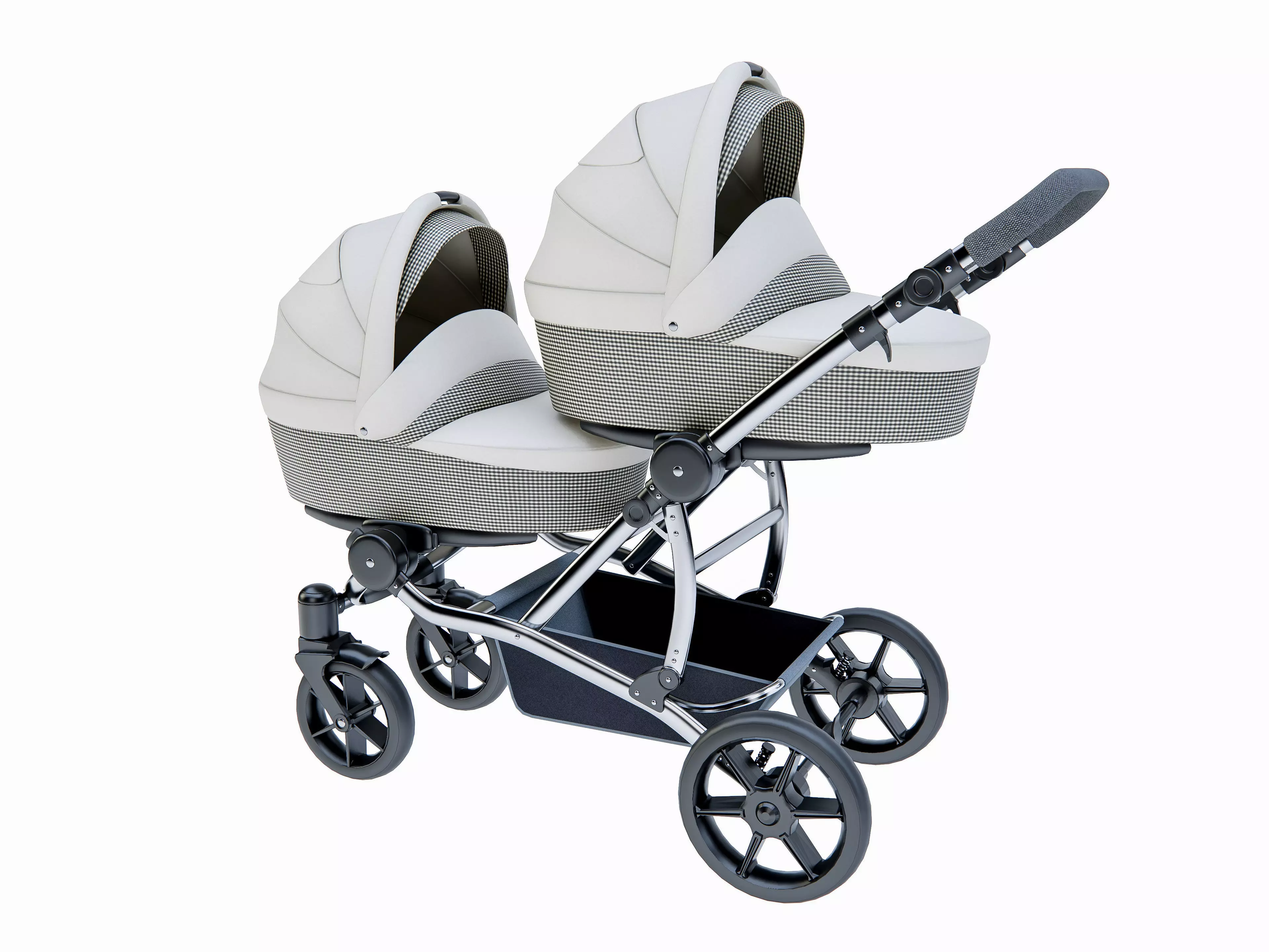 Baby stroller 5 3D model_0