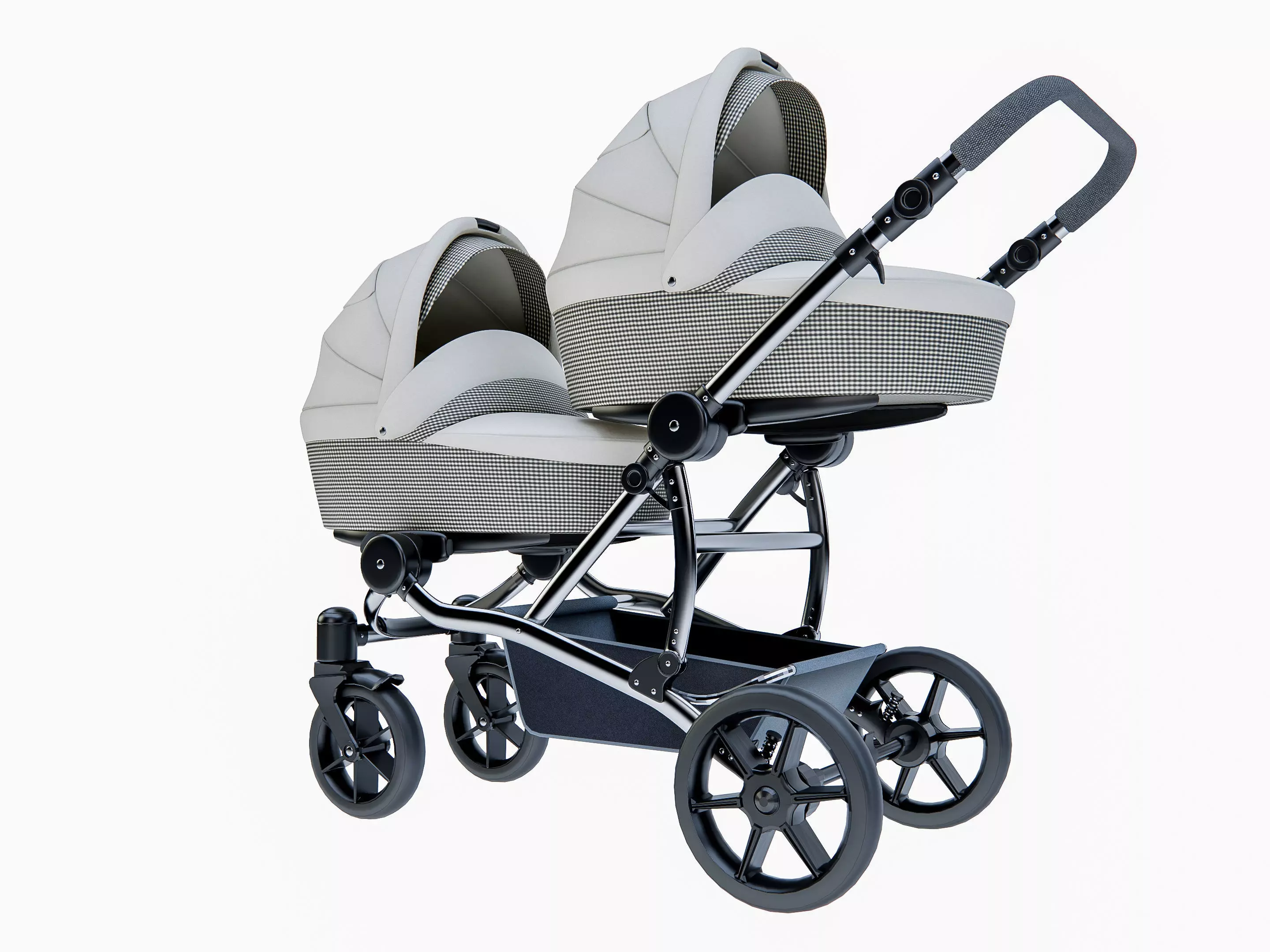Baby stroller 5 3D model_5