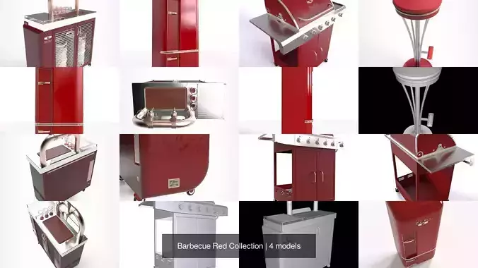 Barbecue Red Collection