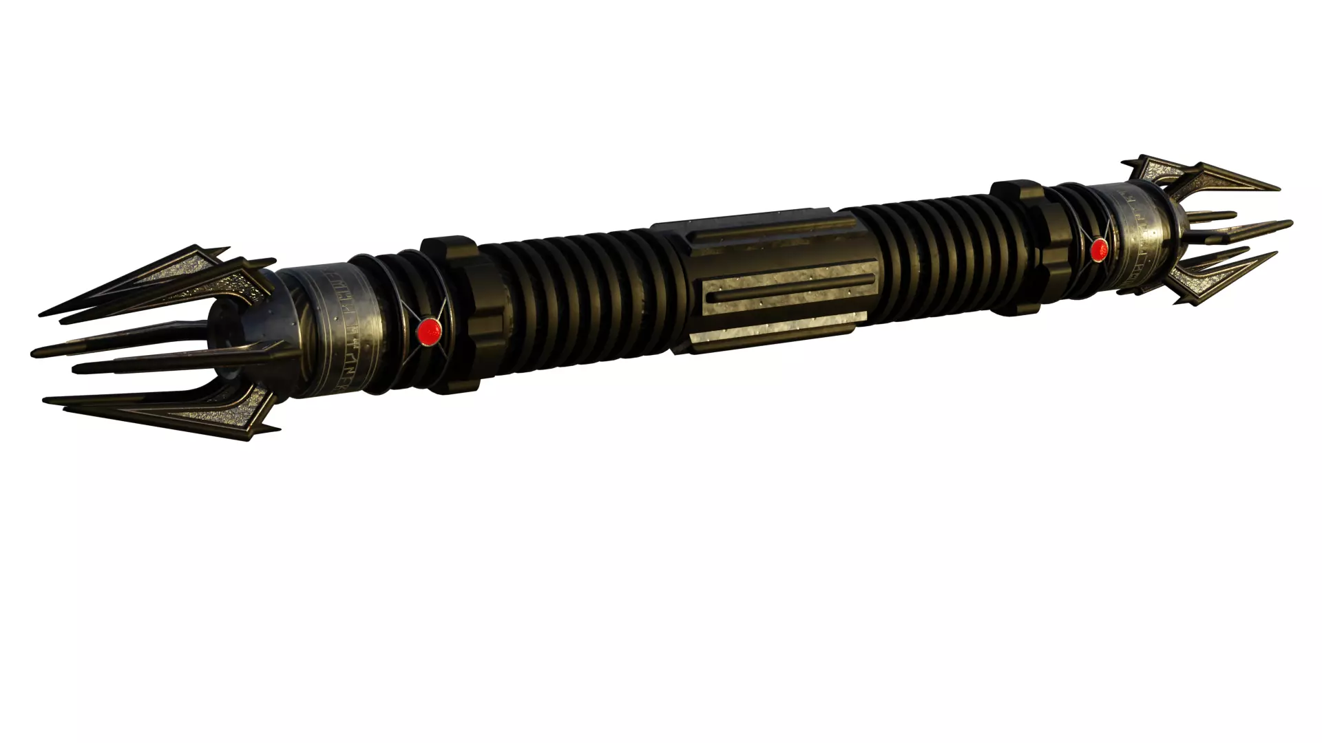Exar Kun Lightsaber pack Low-poly 3D model_2