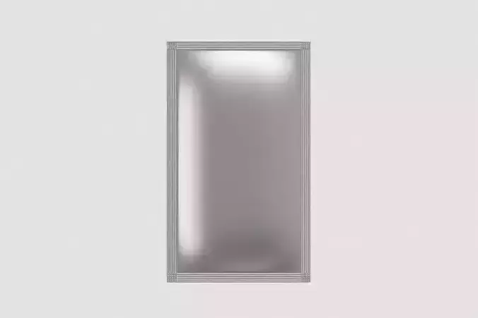 Sachet 09 Low-poly 3D model