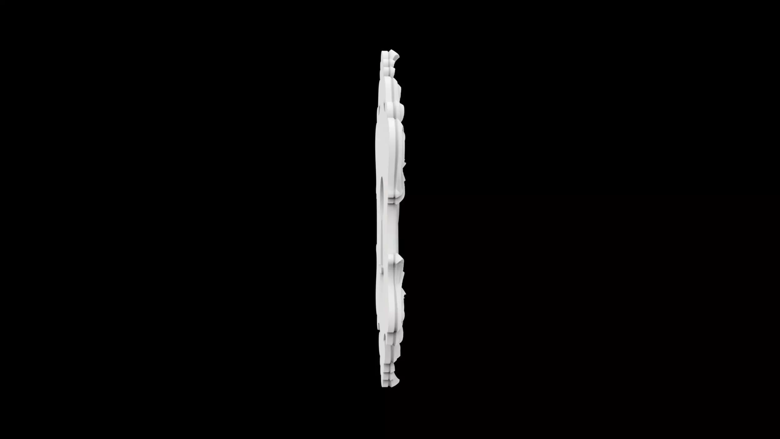 Victorian Style Keyhole Cover Home Decor 3D print model_5