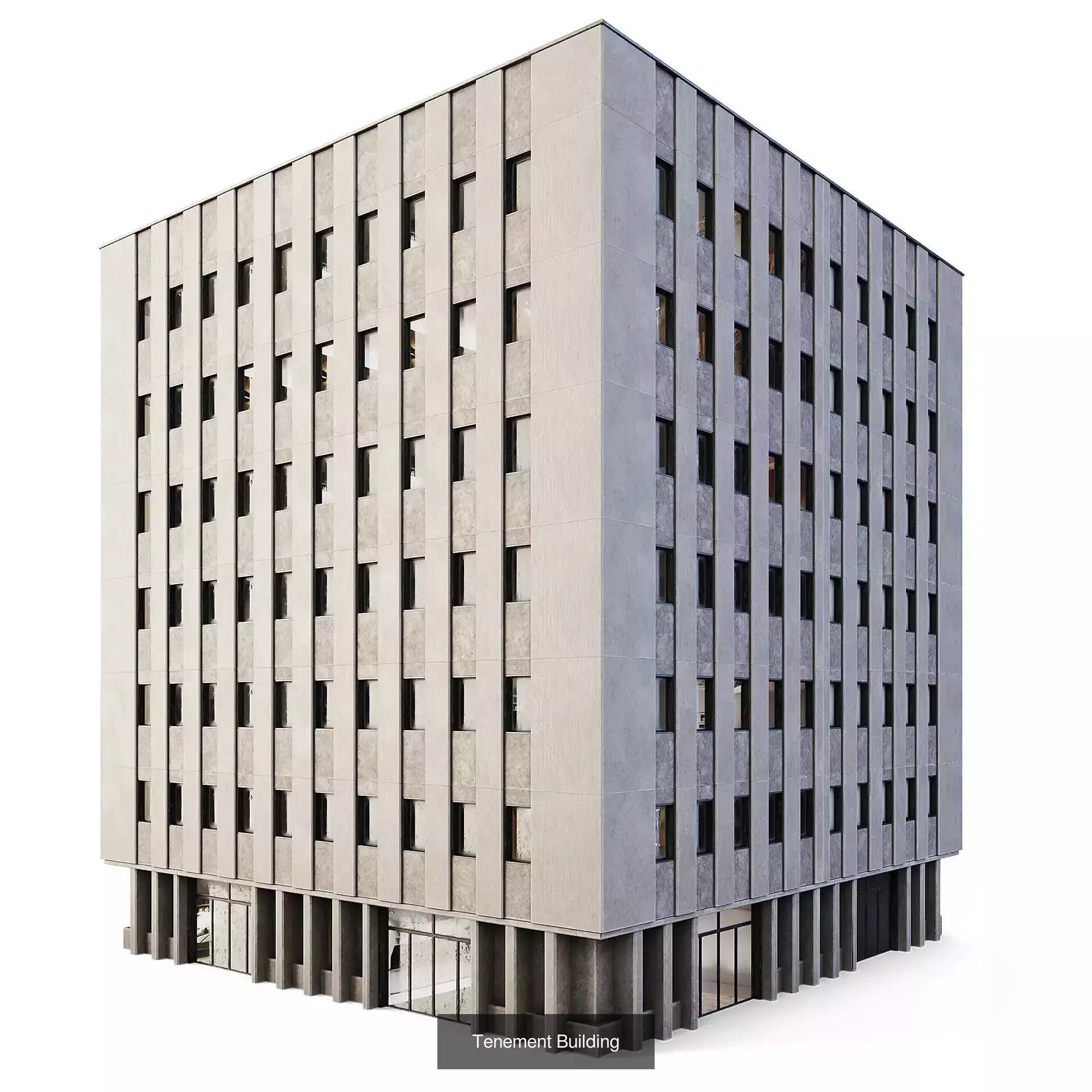 CGAxis Cityscape 3D Model Collection_70