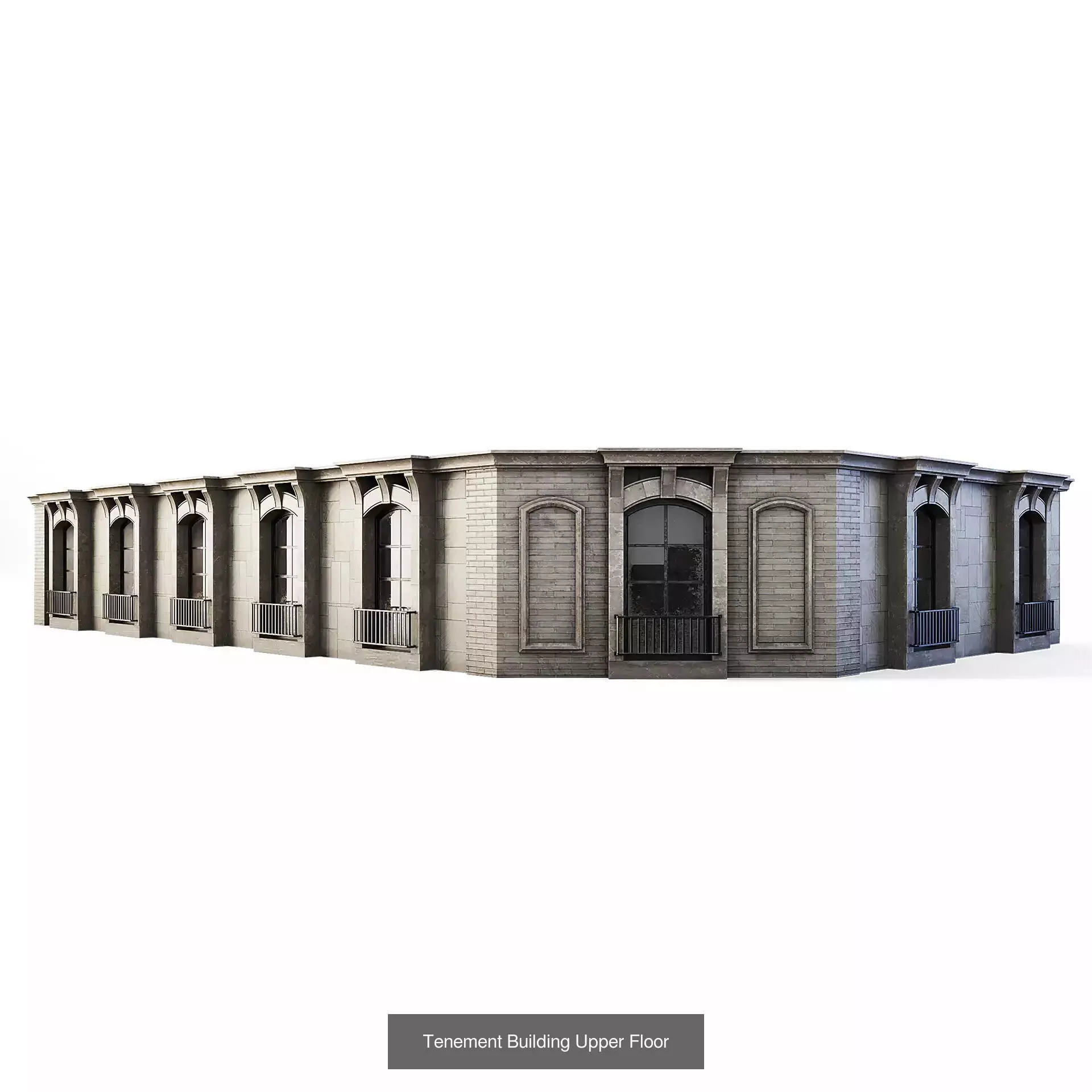 CGAxis Cityscape 3D Model Collection_80