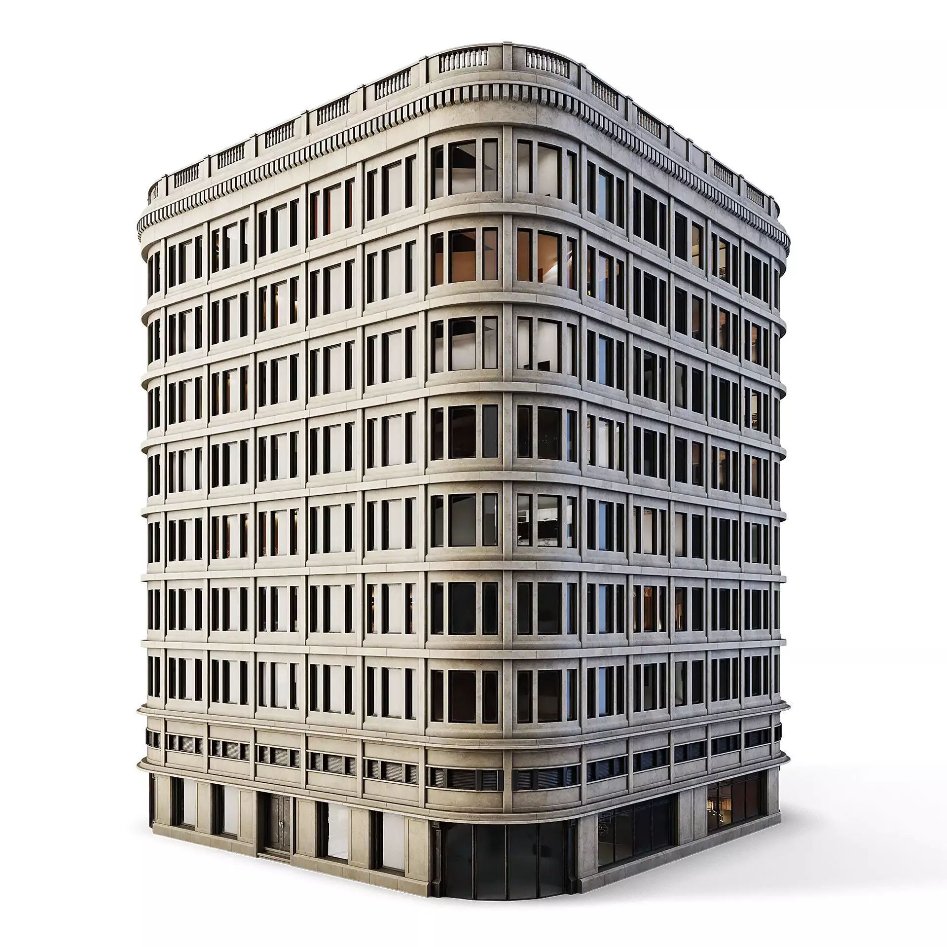 CGAxis Cityscape 3D Model Collection_2