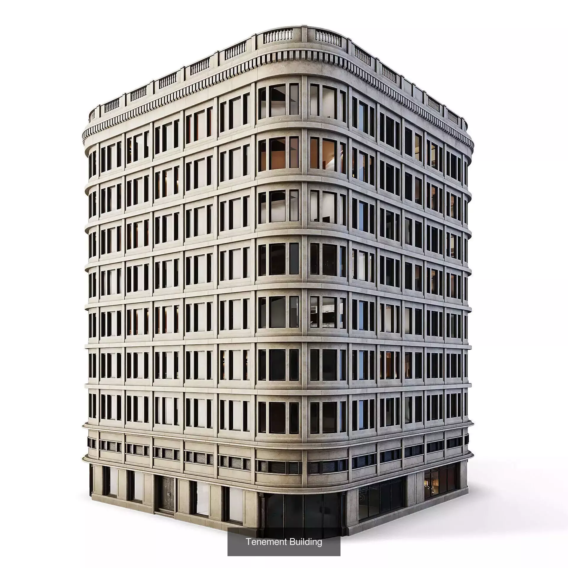 CGAxis Cityscape 3D Model Collection_94