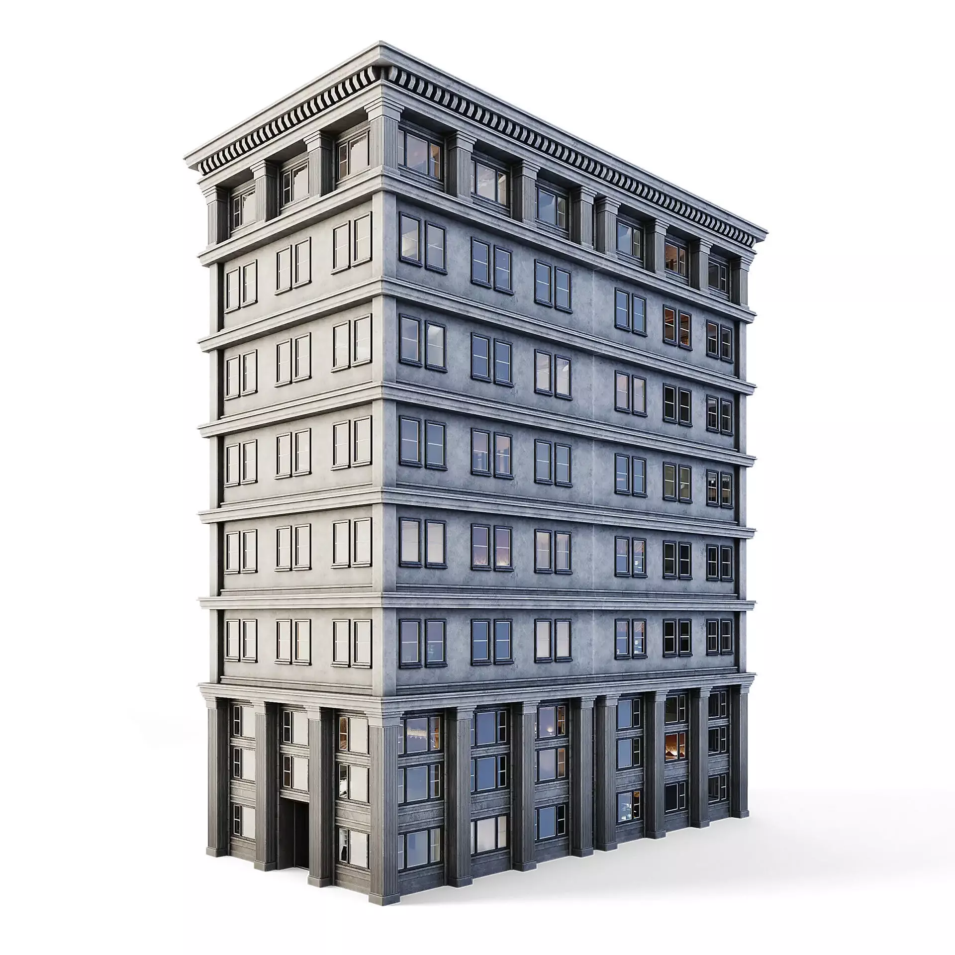 CGAxis Cityscape 3D Model Collection_13