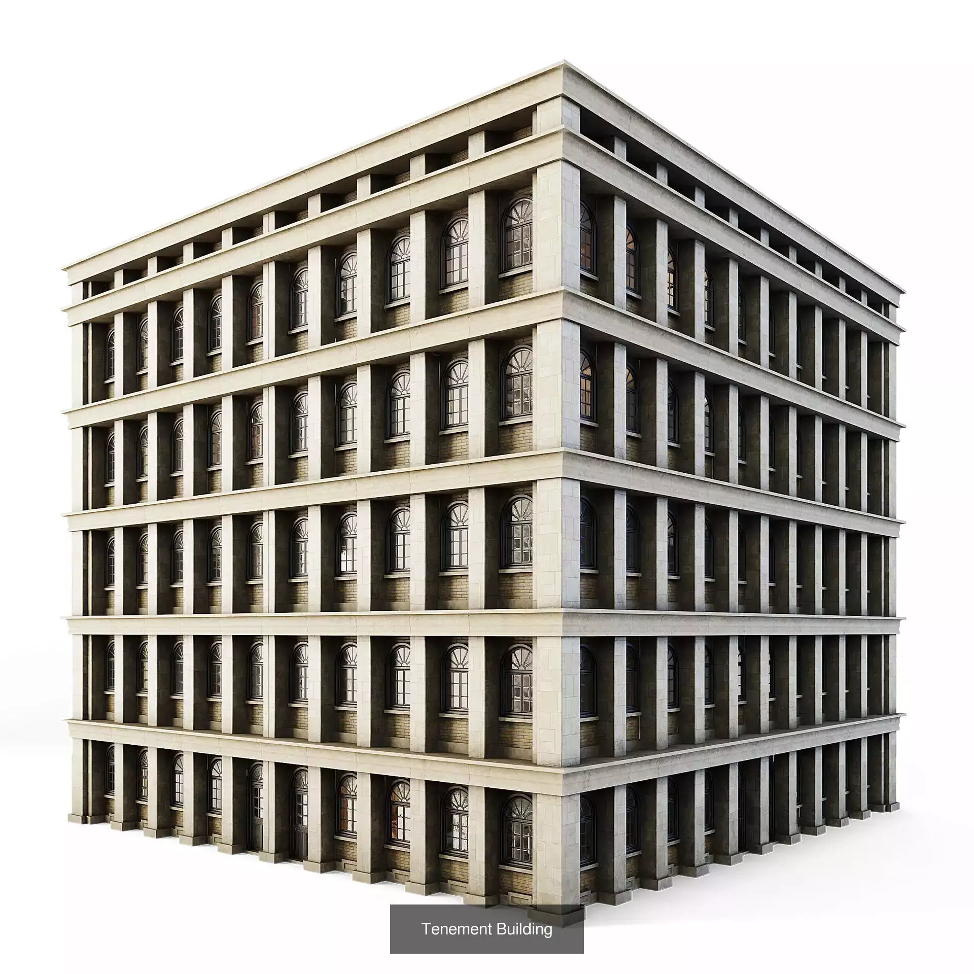 CGAxis Cityscape 3D Model Collection_78