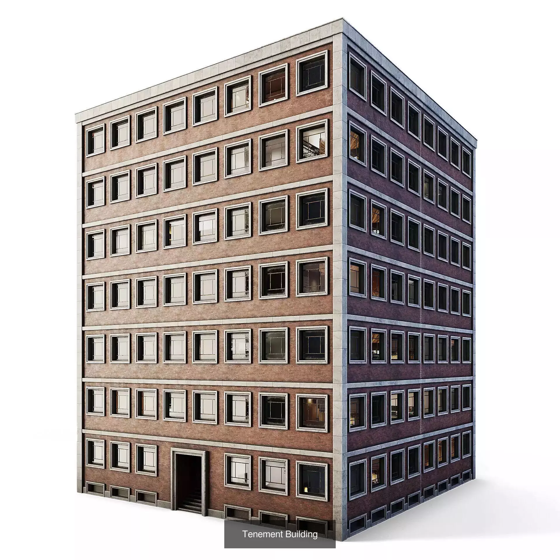 CGAxis Cityscape 3D Model Collection_15