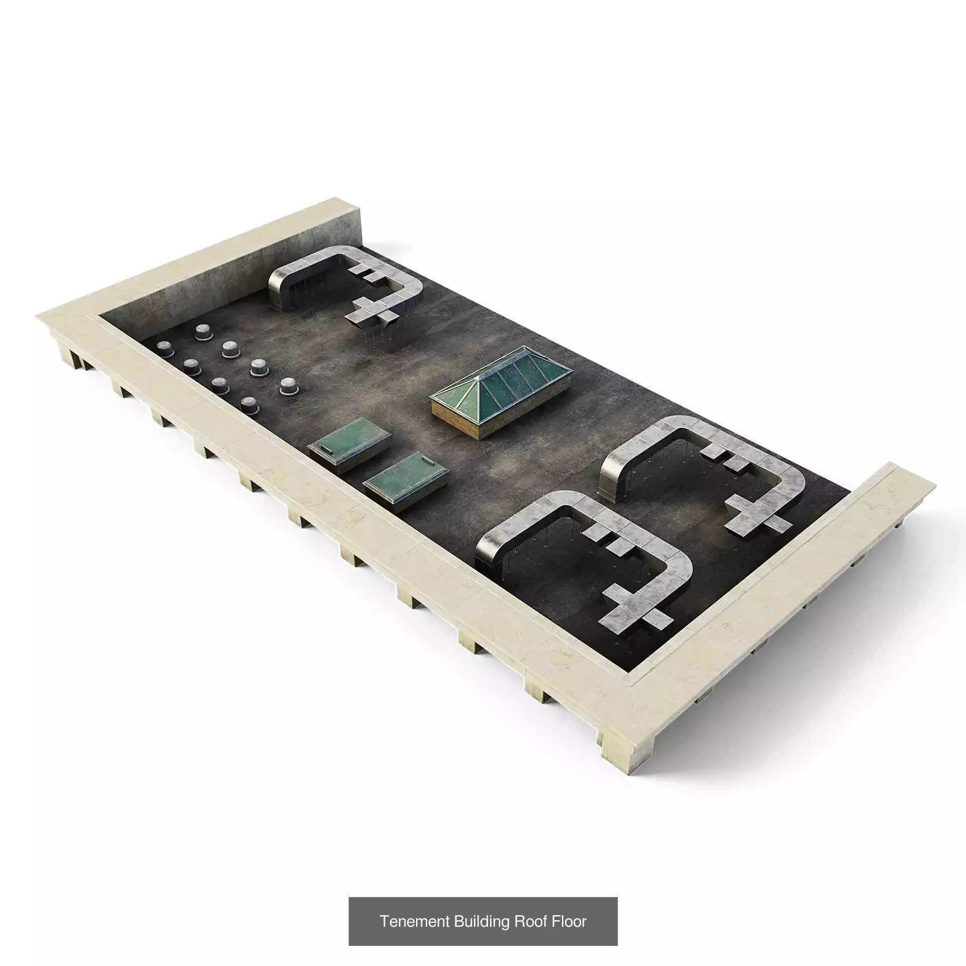 CGAxis Cityscape 3D Model Collection_74