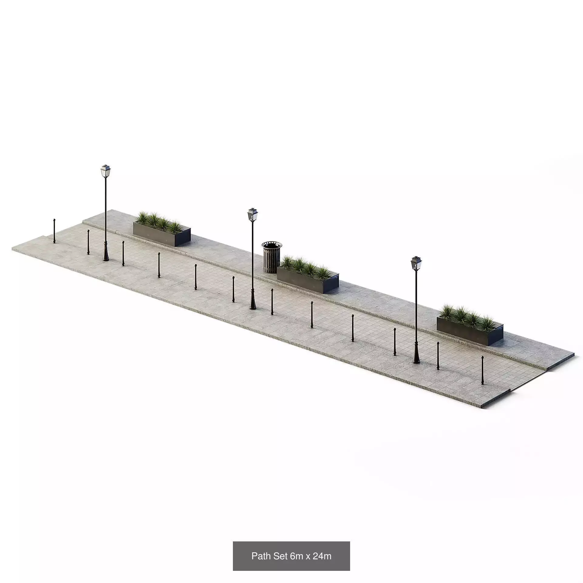 CGAxis Cityscape 3D Model Collection_122