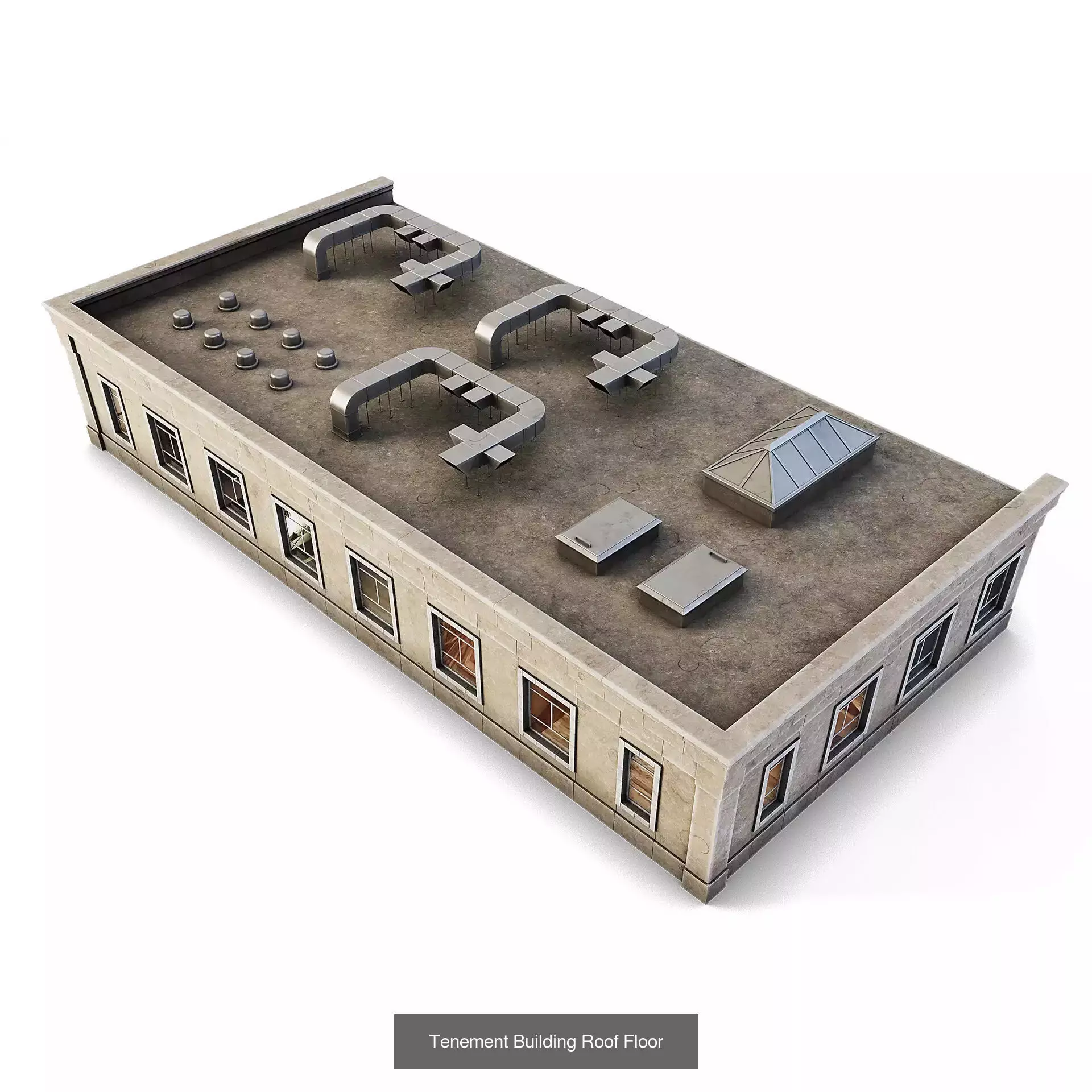 CGAxis Cityscape 3D Model Collection_30