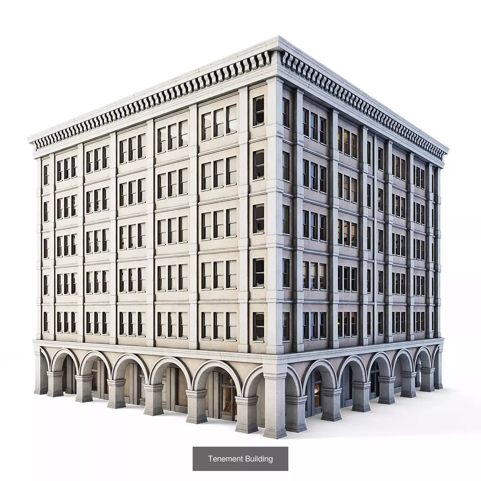 CGAxis Cityscape 3D Model Collection_54