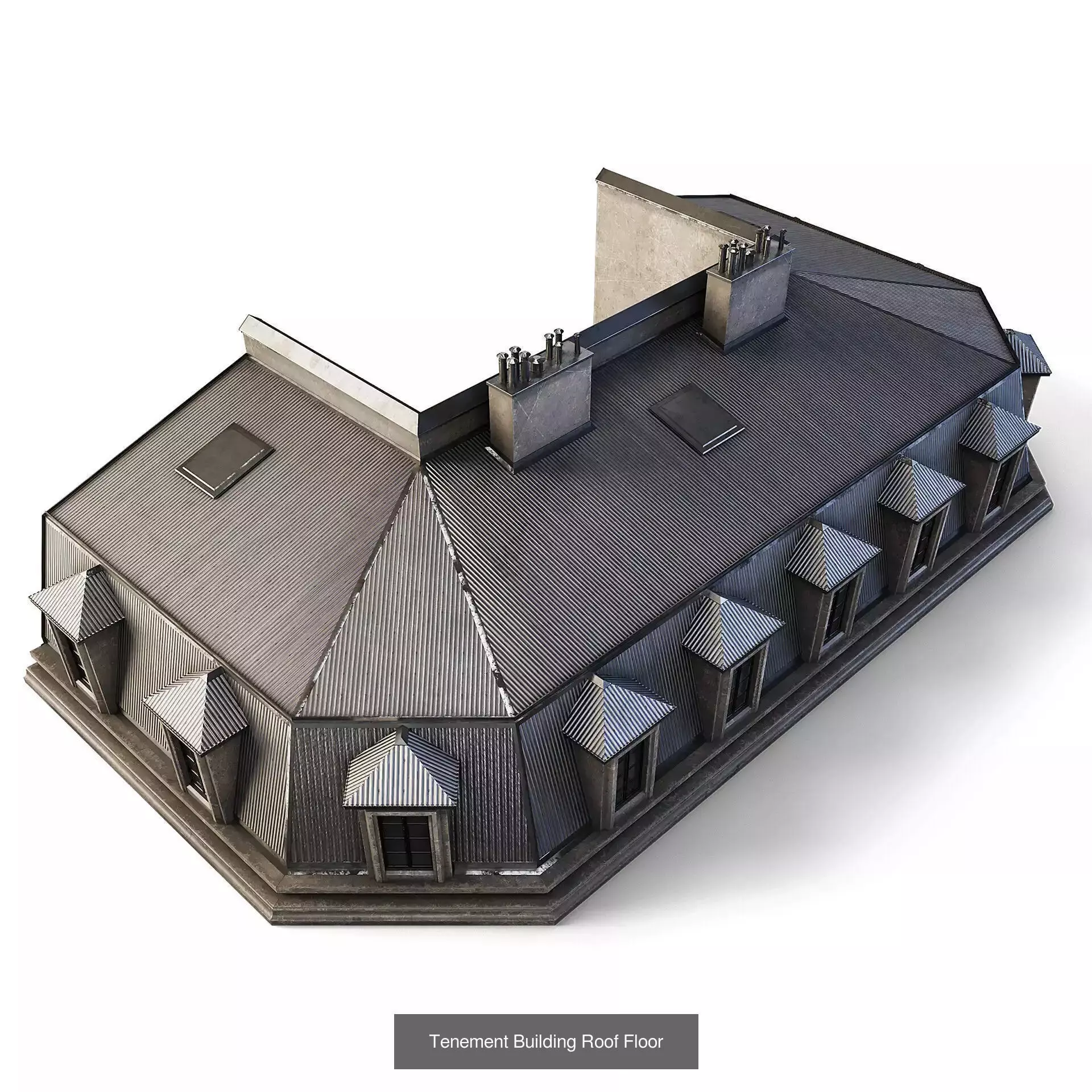 CGAxis Cityscape 3D Model Collection_82