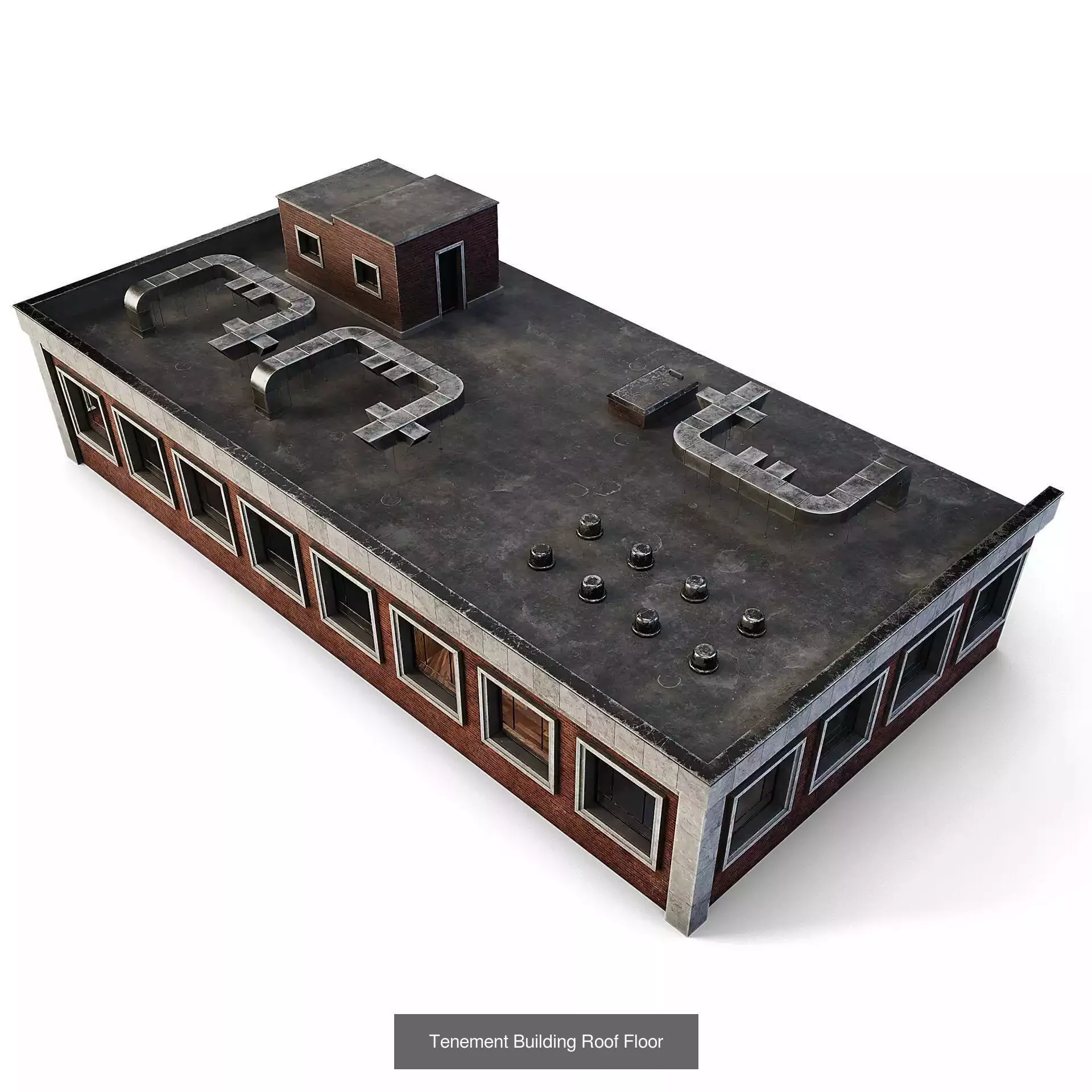 CGAxis Cityscape 3D Model Collection_26