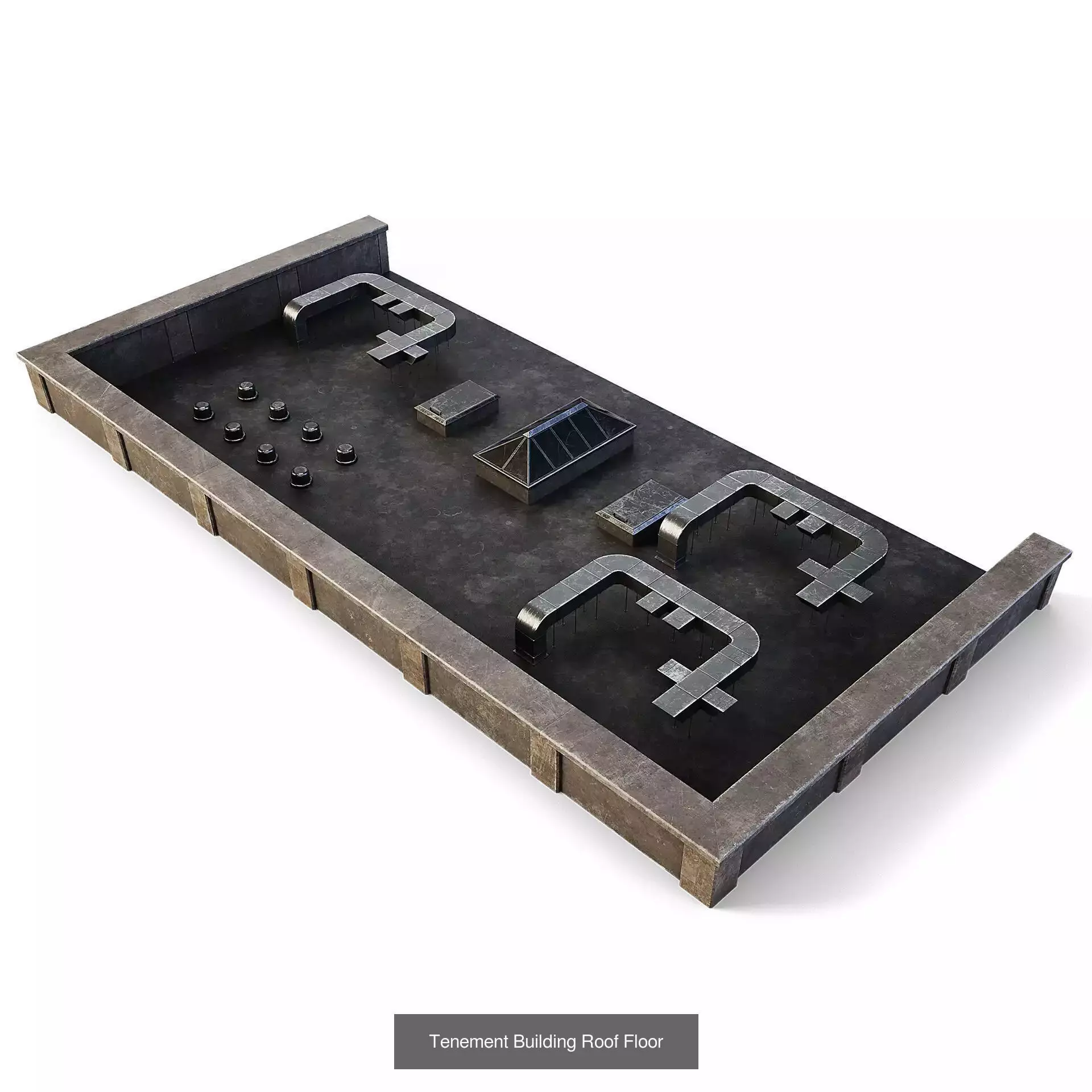 CGAxis Cityscape 3D Model Collection_58