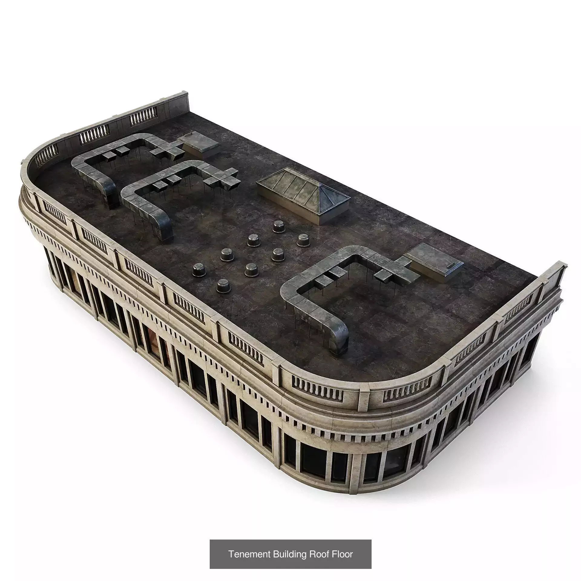 CGAxis Cityscape 3D Model Collection_88