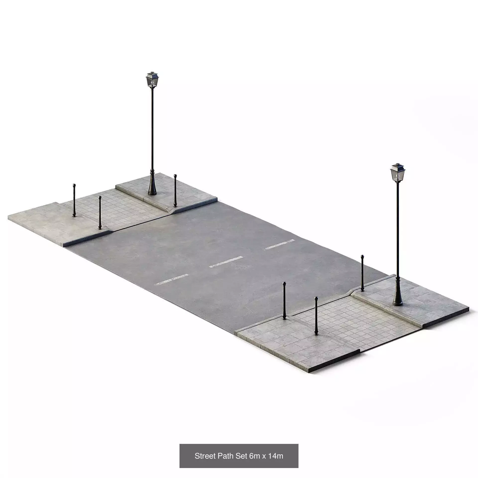 CGAxis Cityscape 3D Model Collection_126