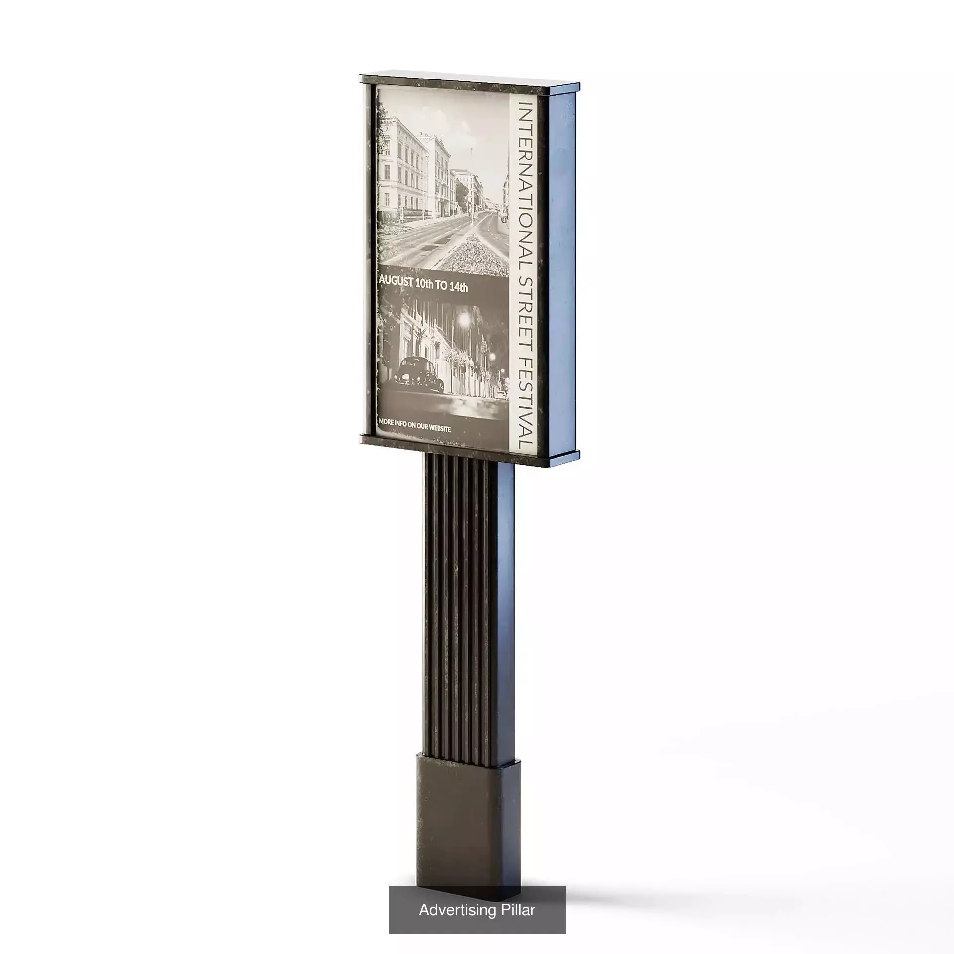 CGAxis Cityscape 3D Model Collection_120