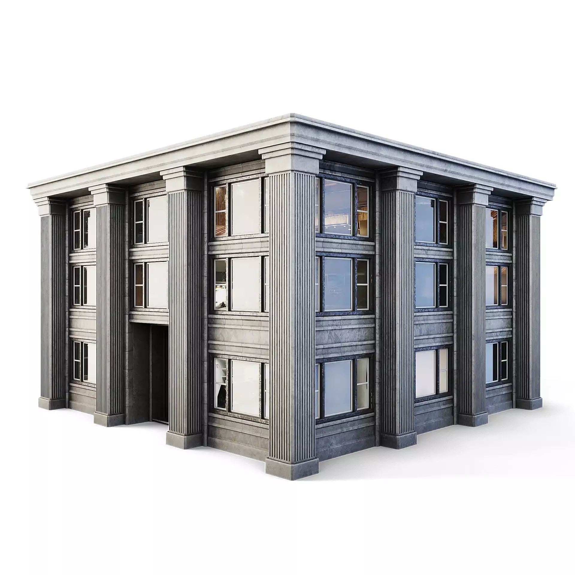 CGAxis Cityscape 3D Model Collection_131