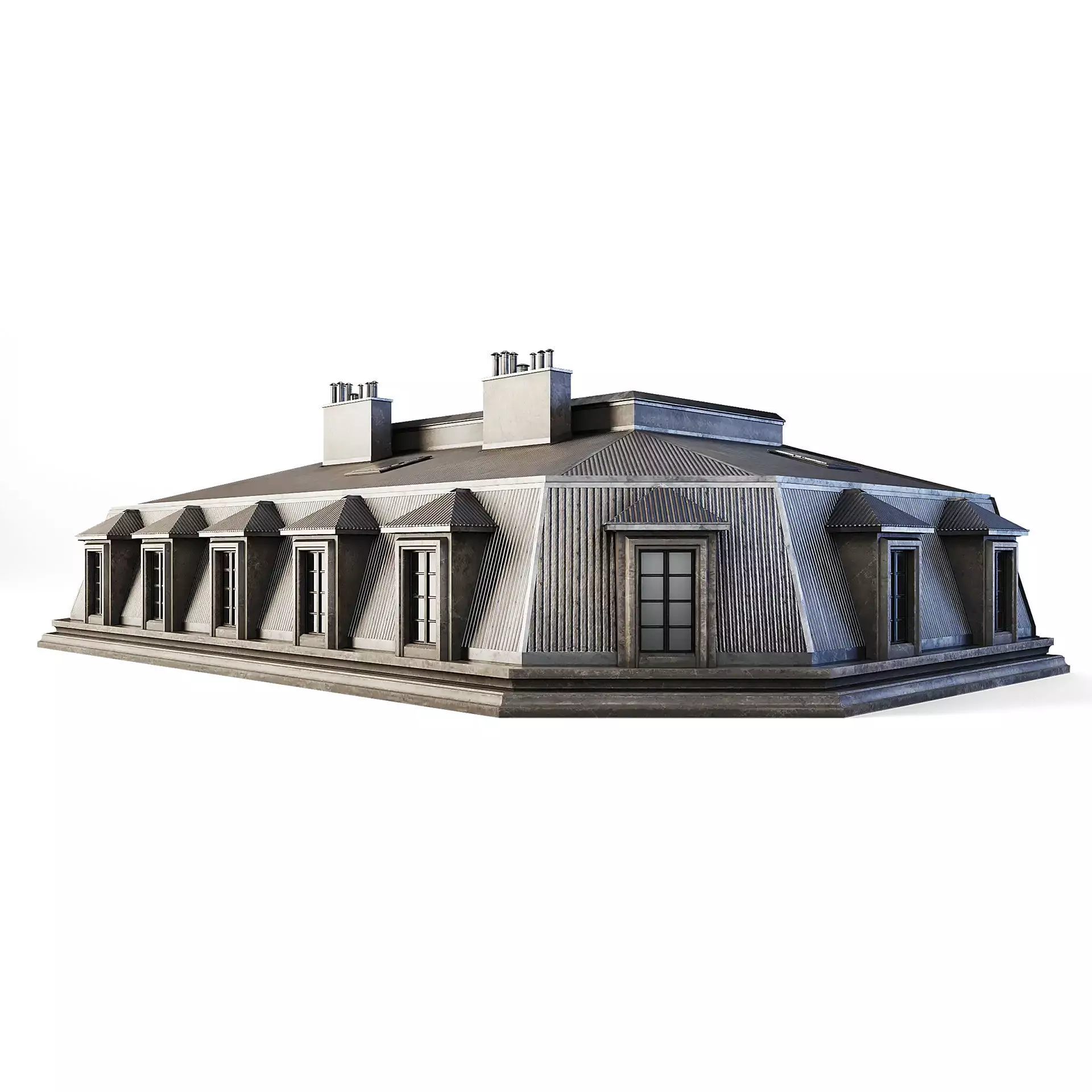 CGAxis Cityscape 3D Model Collection_97