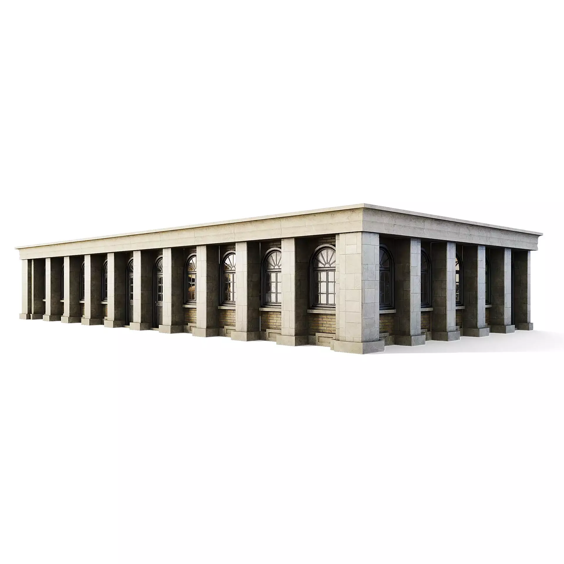 CGAxis Cityscape 3D Model Collection_101