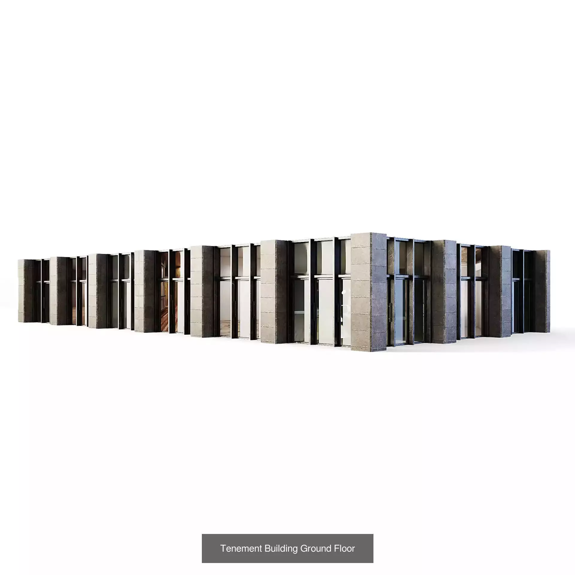 CGAxis Cityscape 3D Model Collection_60