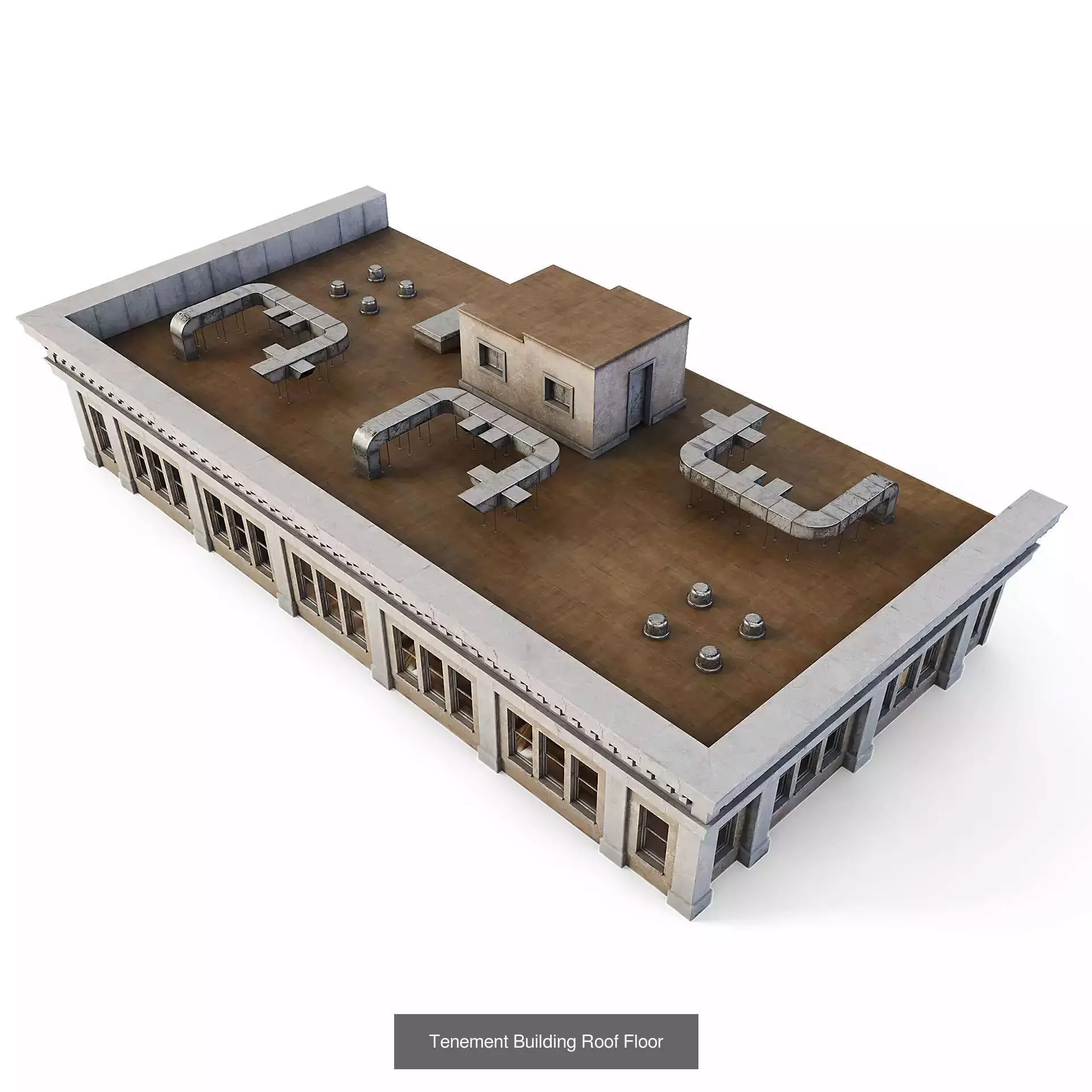 CGAxis Cityscape 3D Model Collection_50