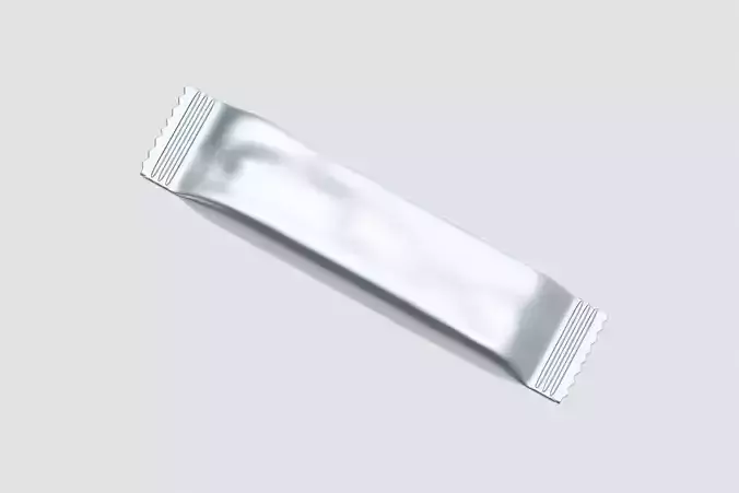 Stick Sachet Low-poly 3D model
