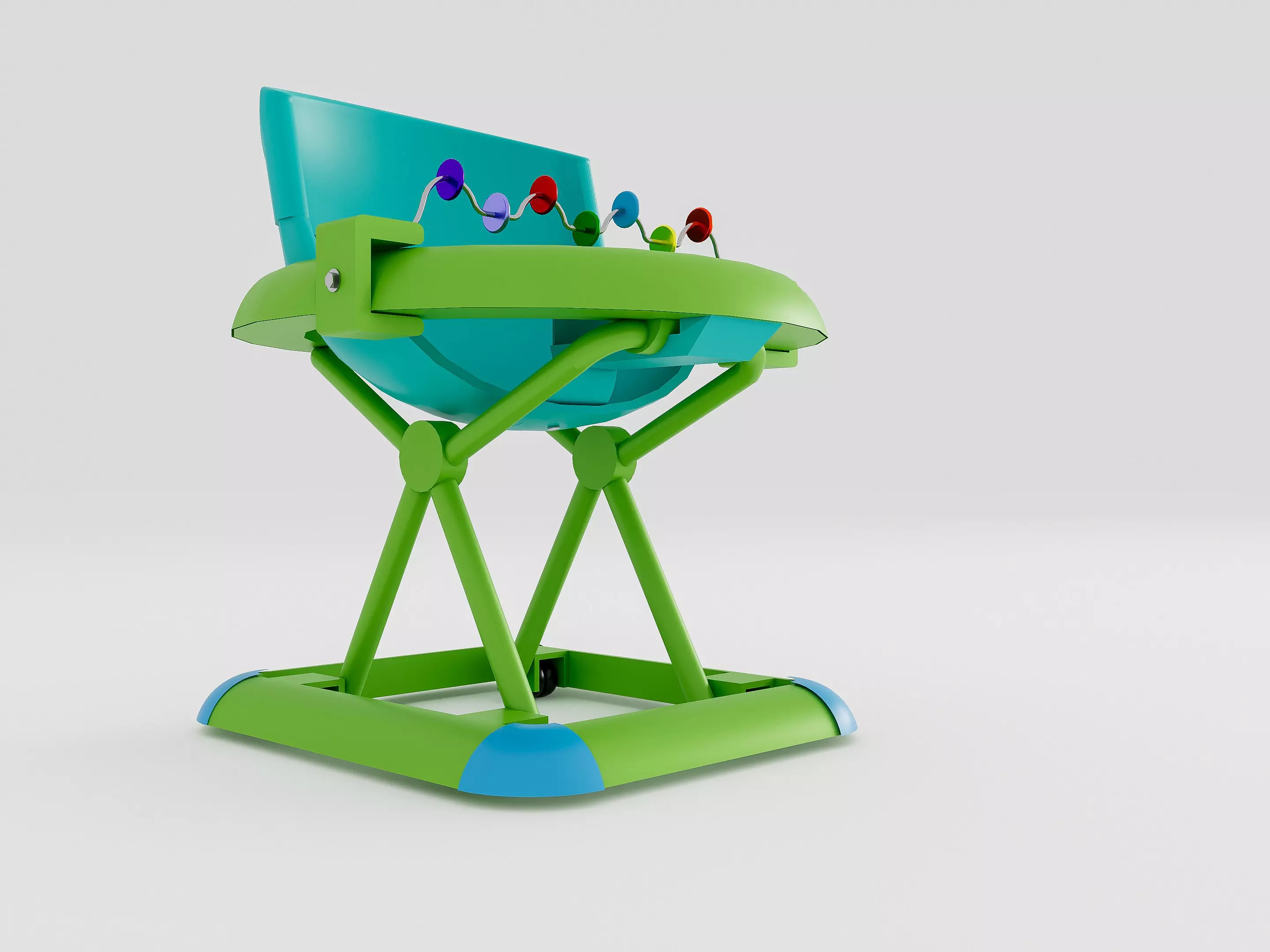 Baby walker 1 3D model_9