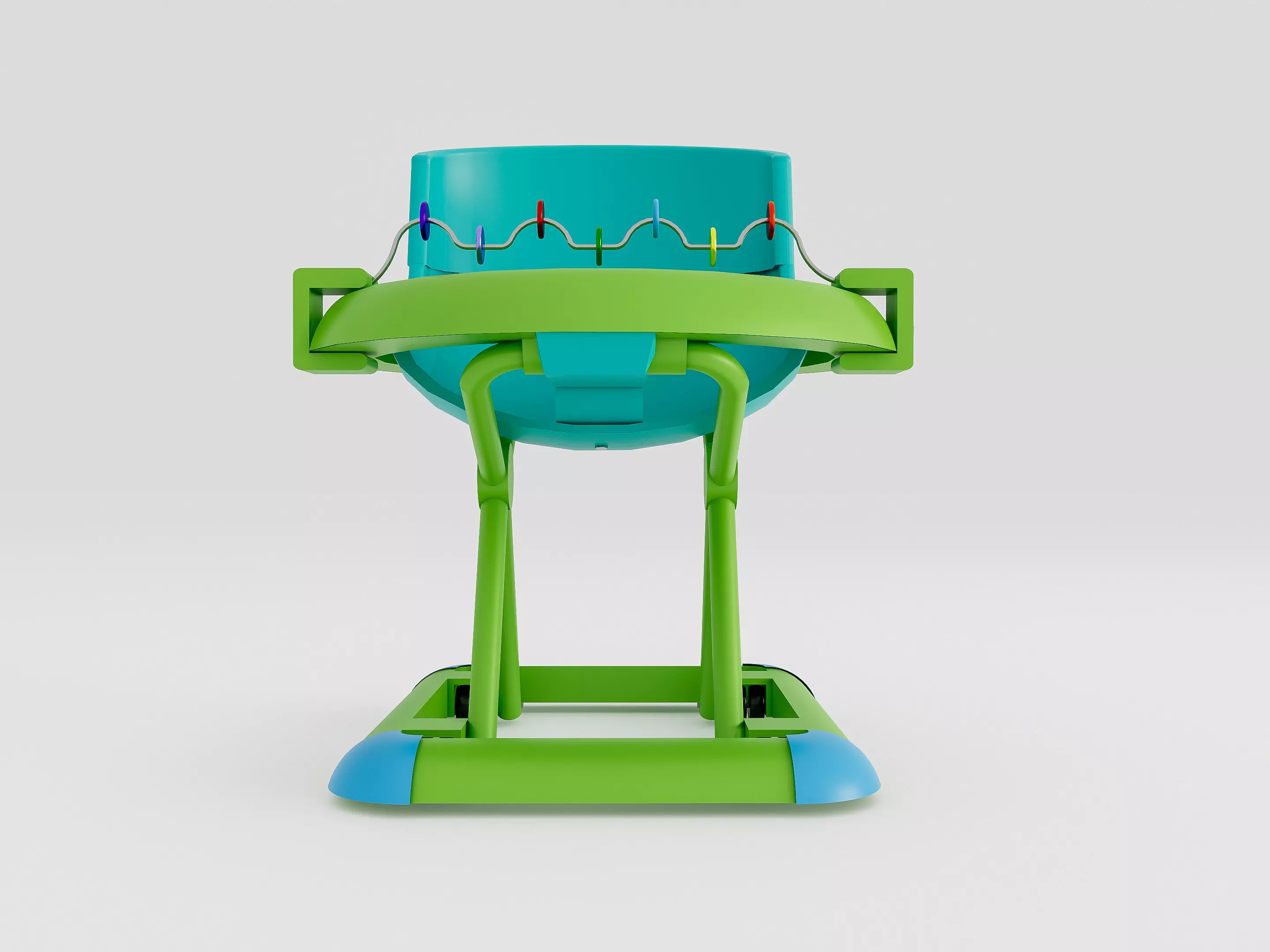 Baby walker 1 3D model_10