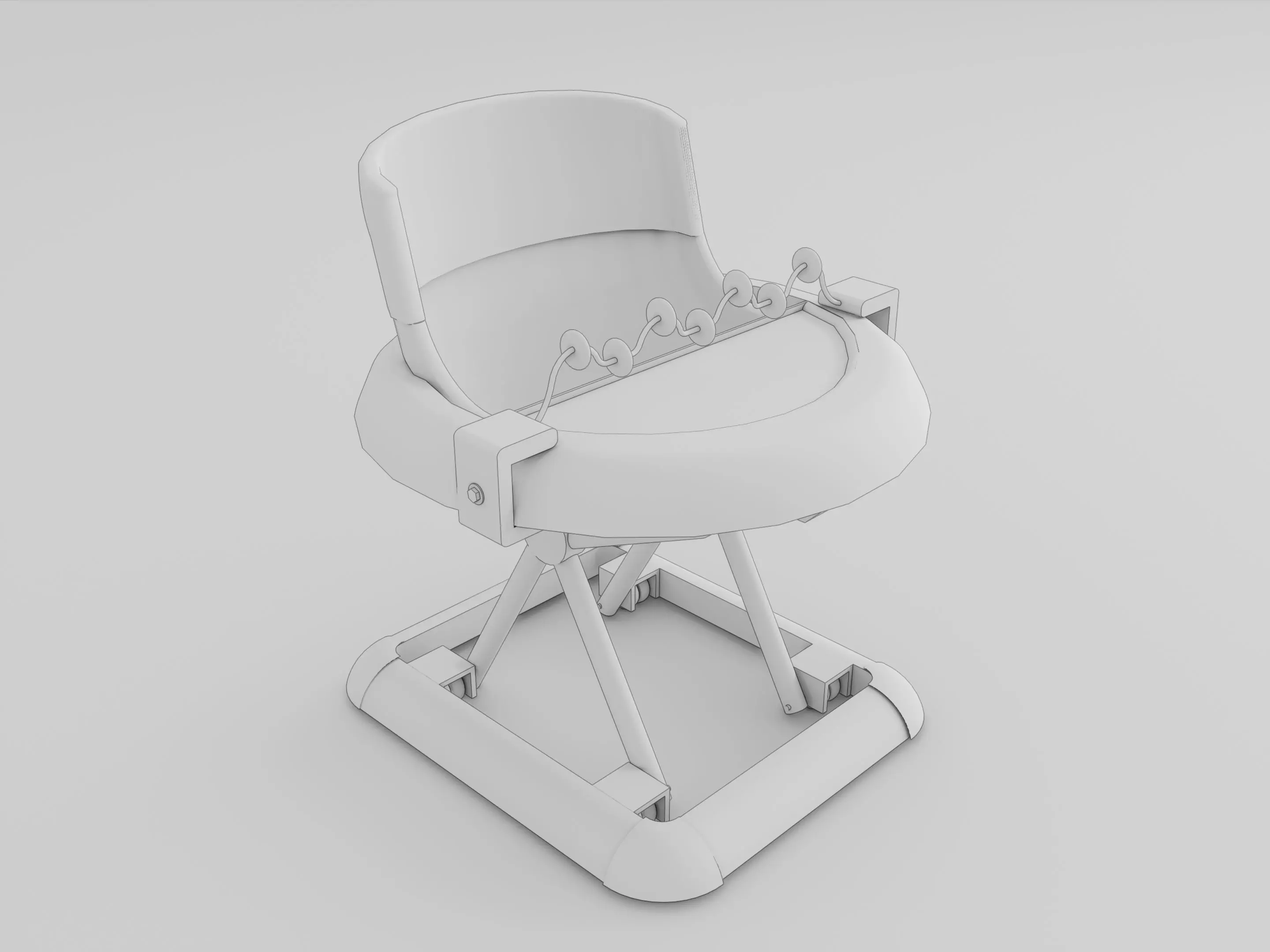 Baby walker 1 3D model_11