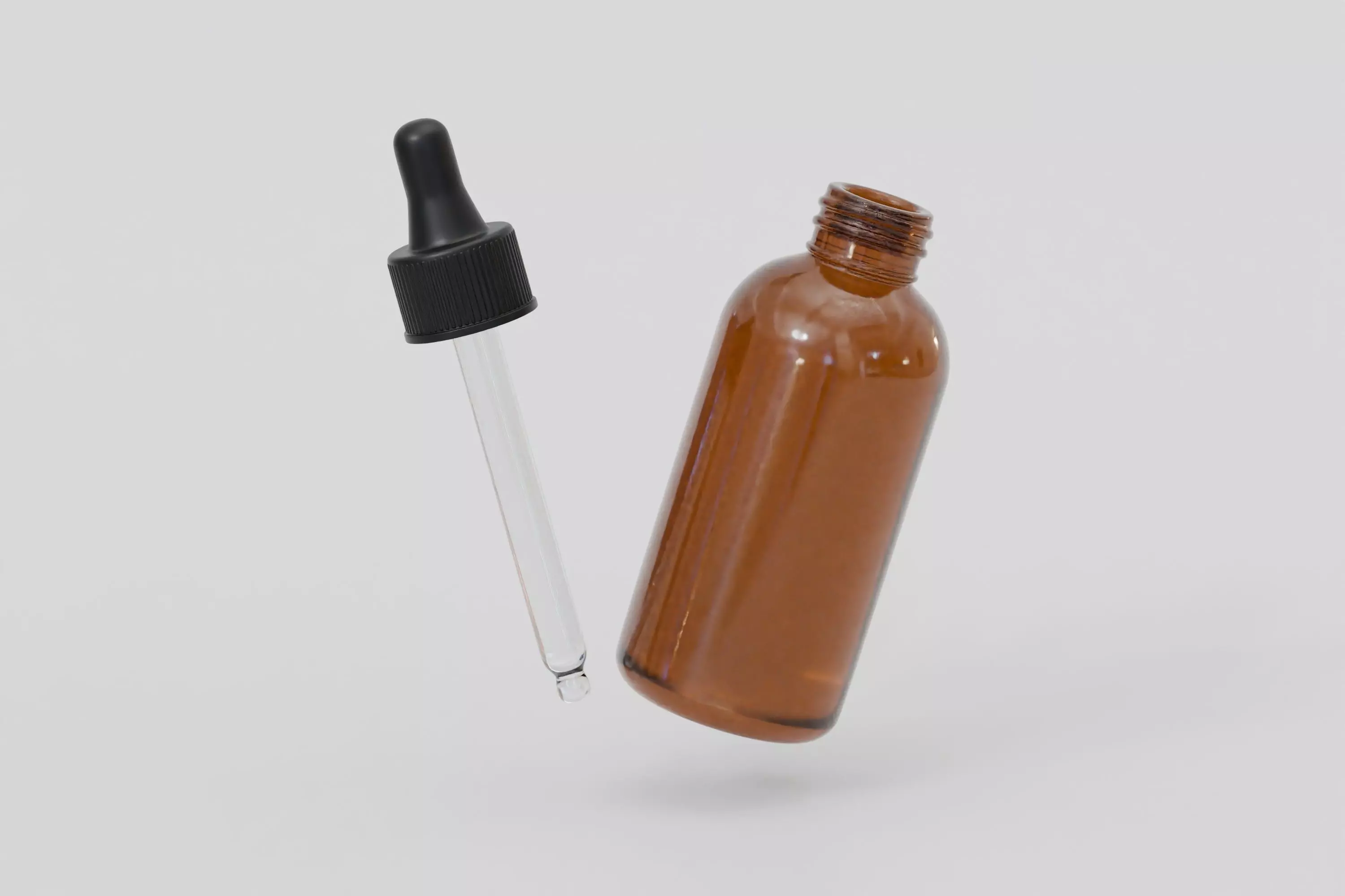 Dropper bottle 05 Low-poly 3D model_5