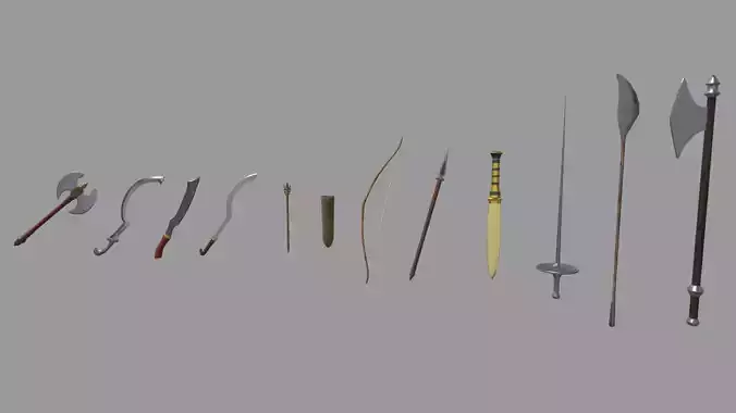Old Weapons Pack 01
