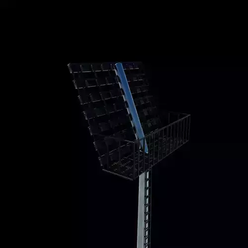 Stadium Lights 3D model 7