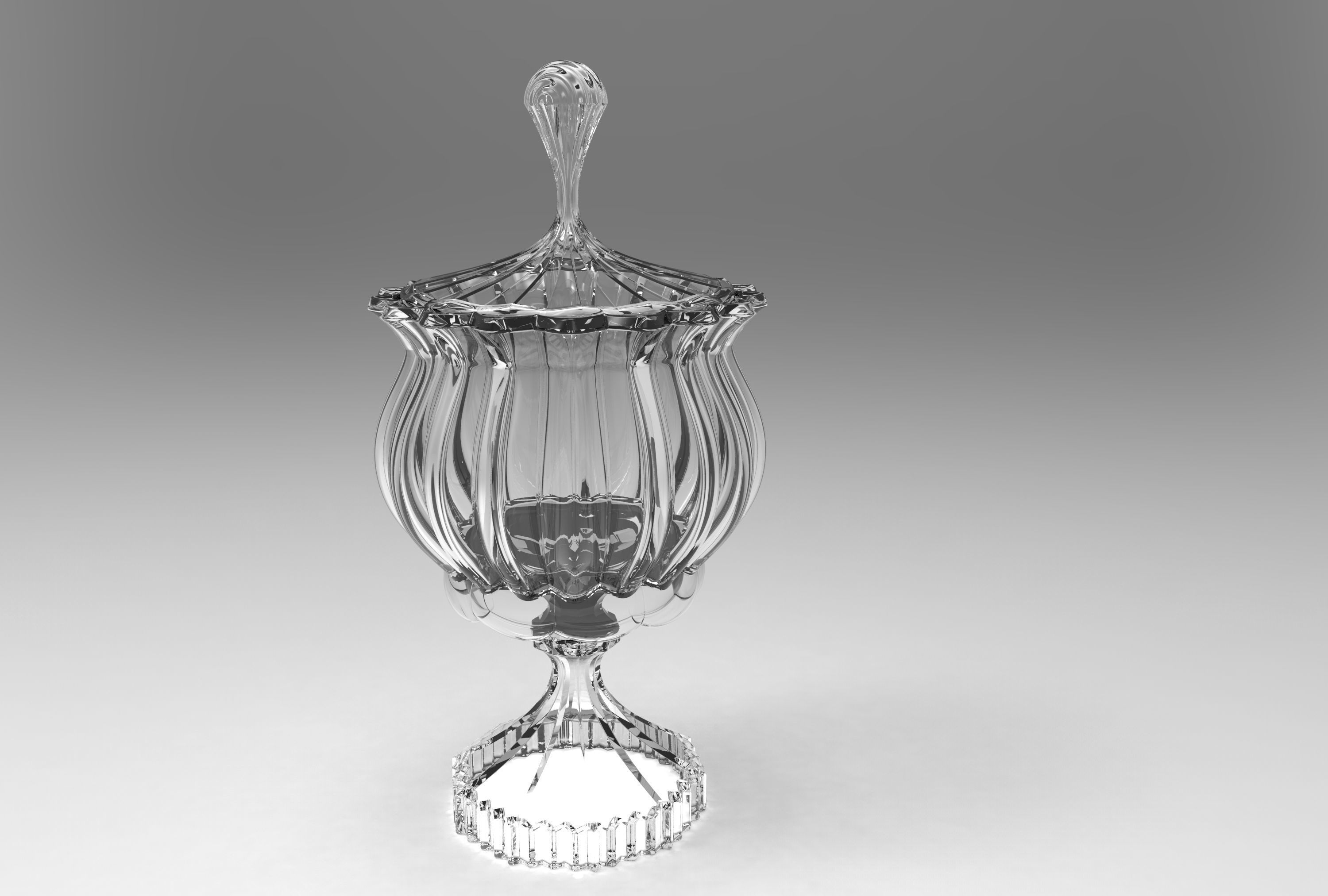 Glass Chalice Free 3D print model_2