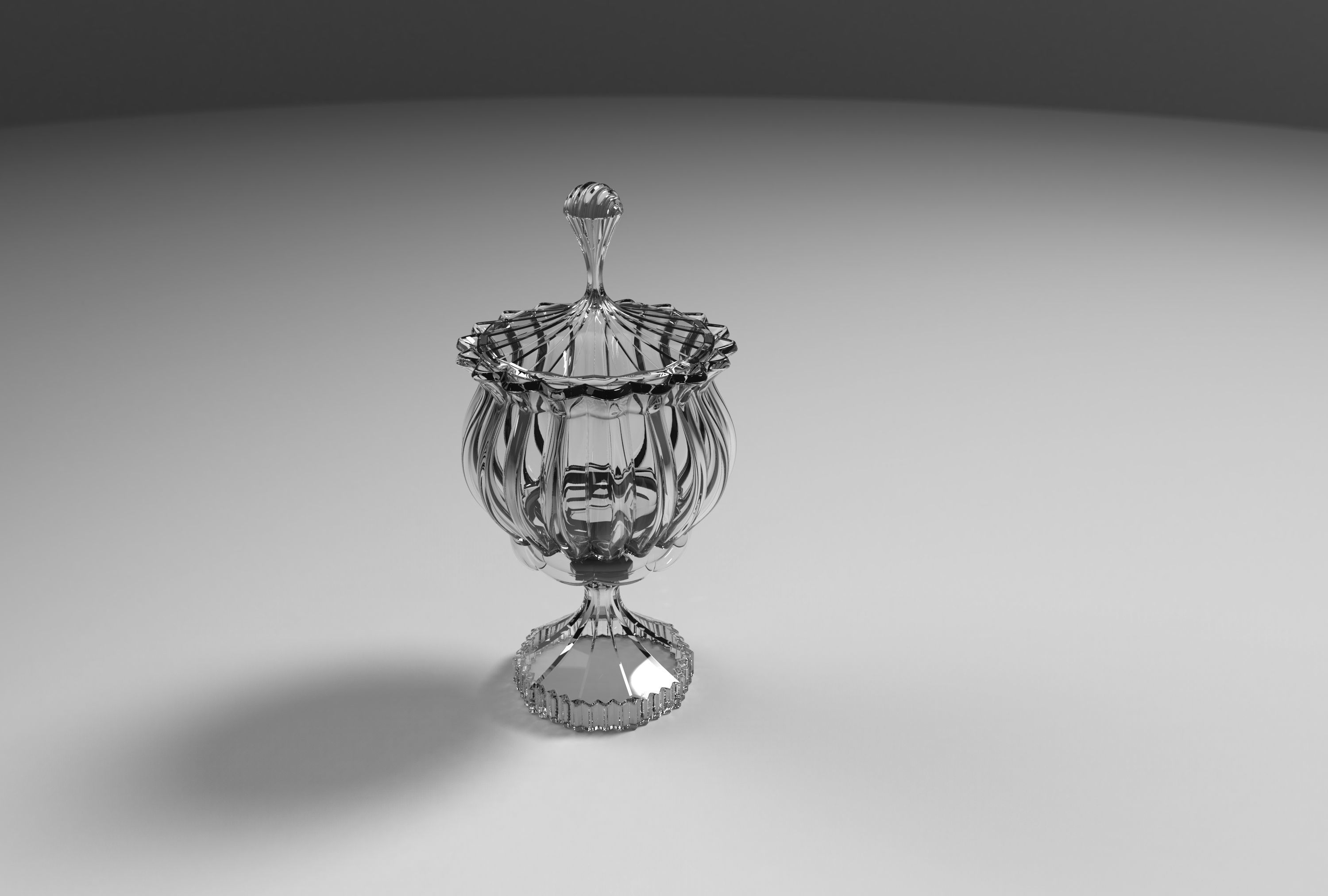 Glass Chalice Free 3D print model_1