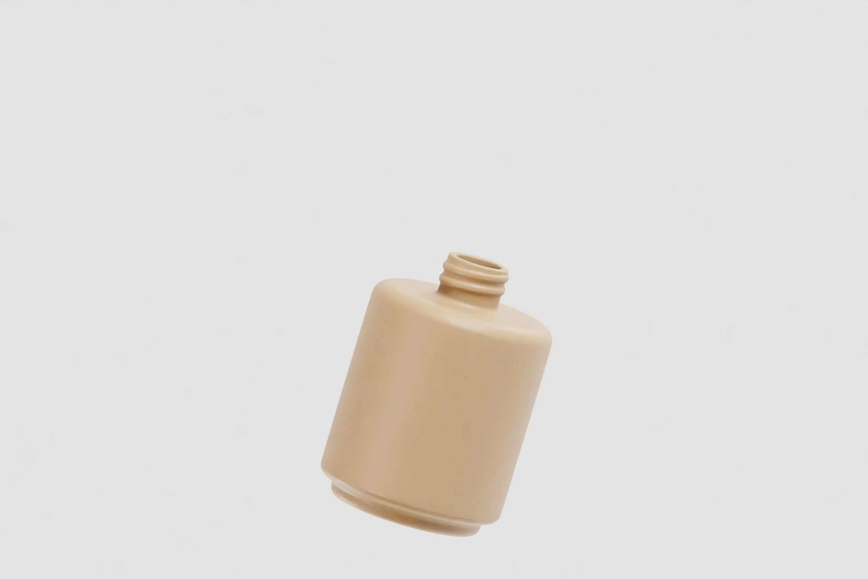 Finger nail Polish Bottle Low-poly 3D model_2