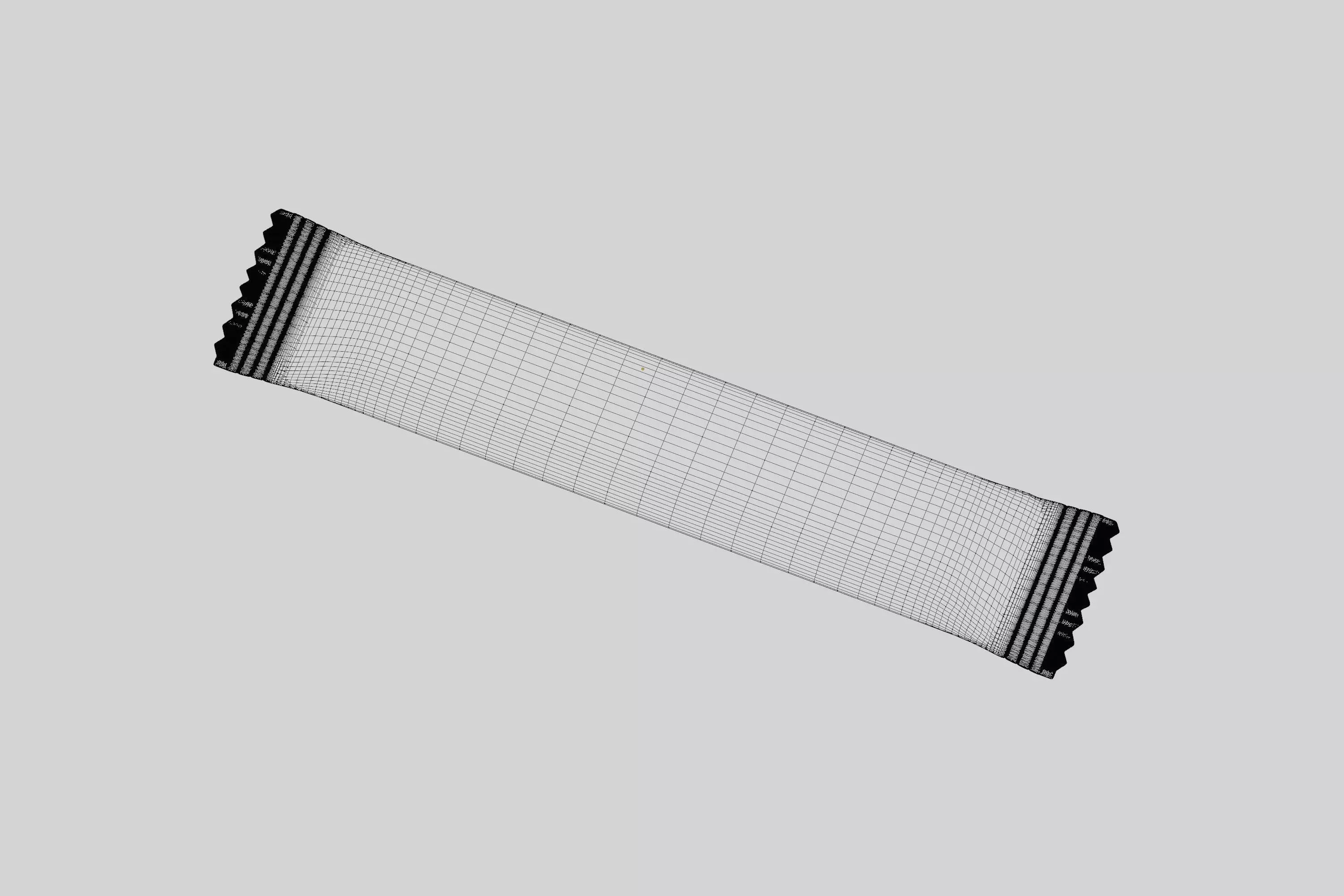Stick Sachet 02 Low-poly 3D model_7