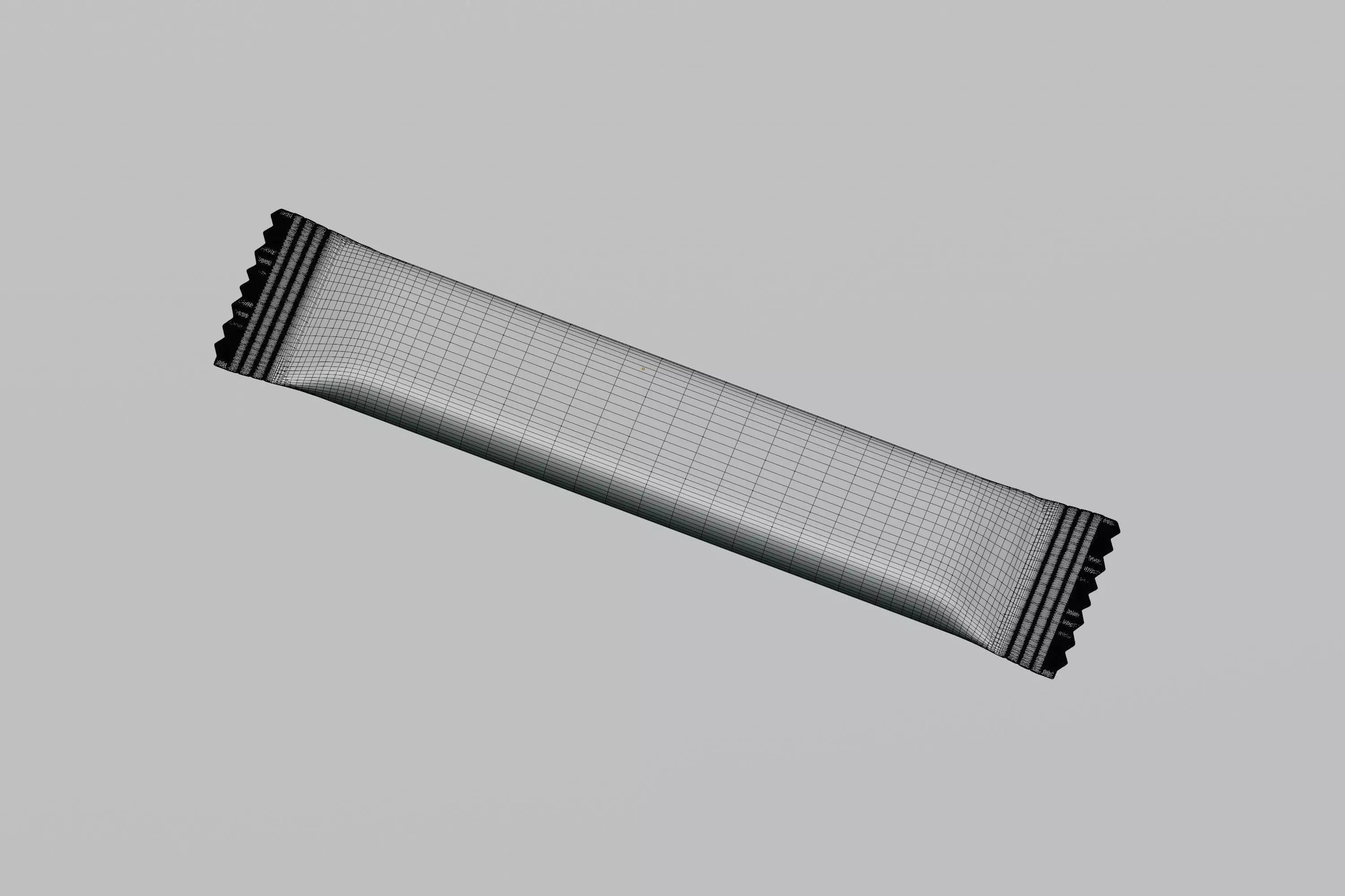 Stick Sachet 02 Low-poly 3D model_6