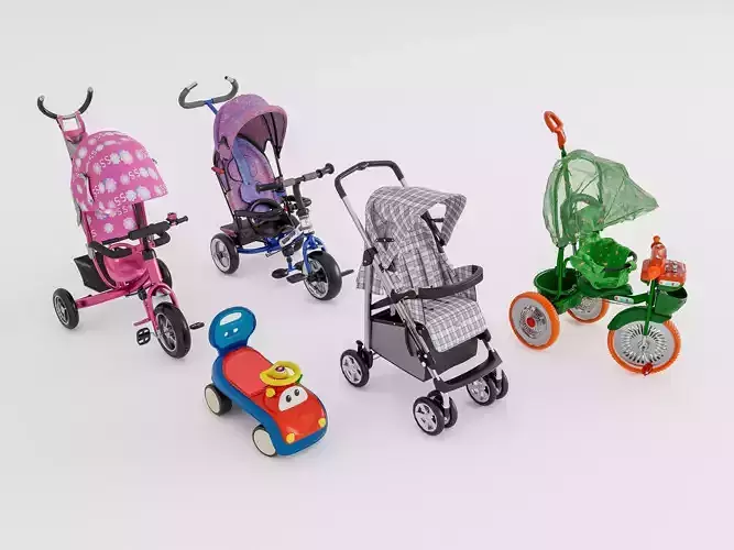 Modern baby stroller